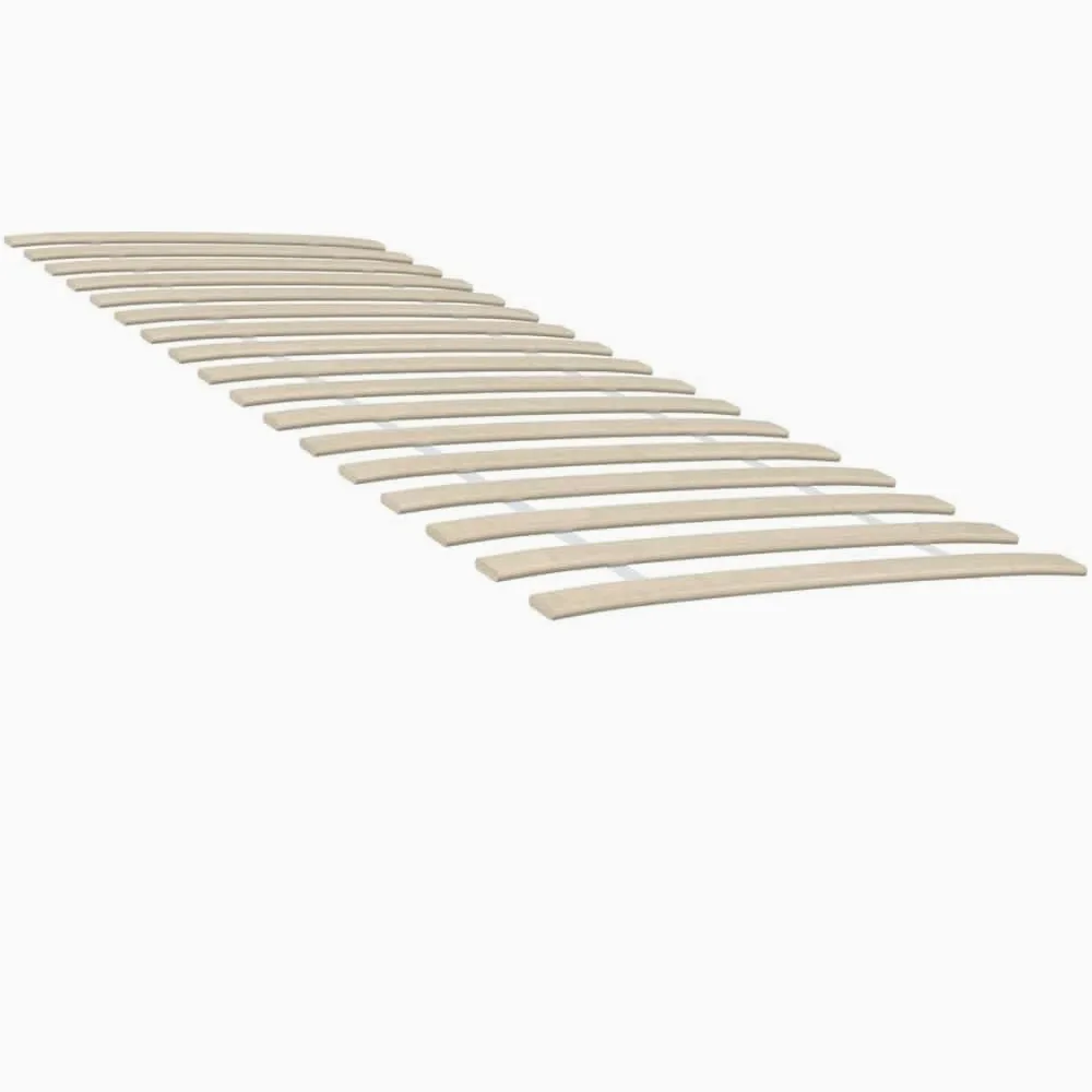 lite drewno topolowe skręcane 17 listew 70x200 cm brąz | Zapasowe listwy do łóżka 34 listwy 2 szt 70x200 cm lite drewno topolowe składane