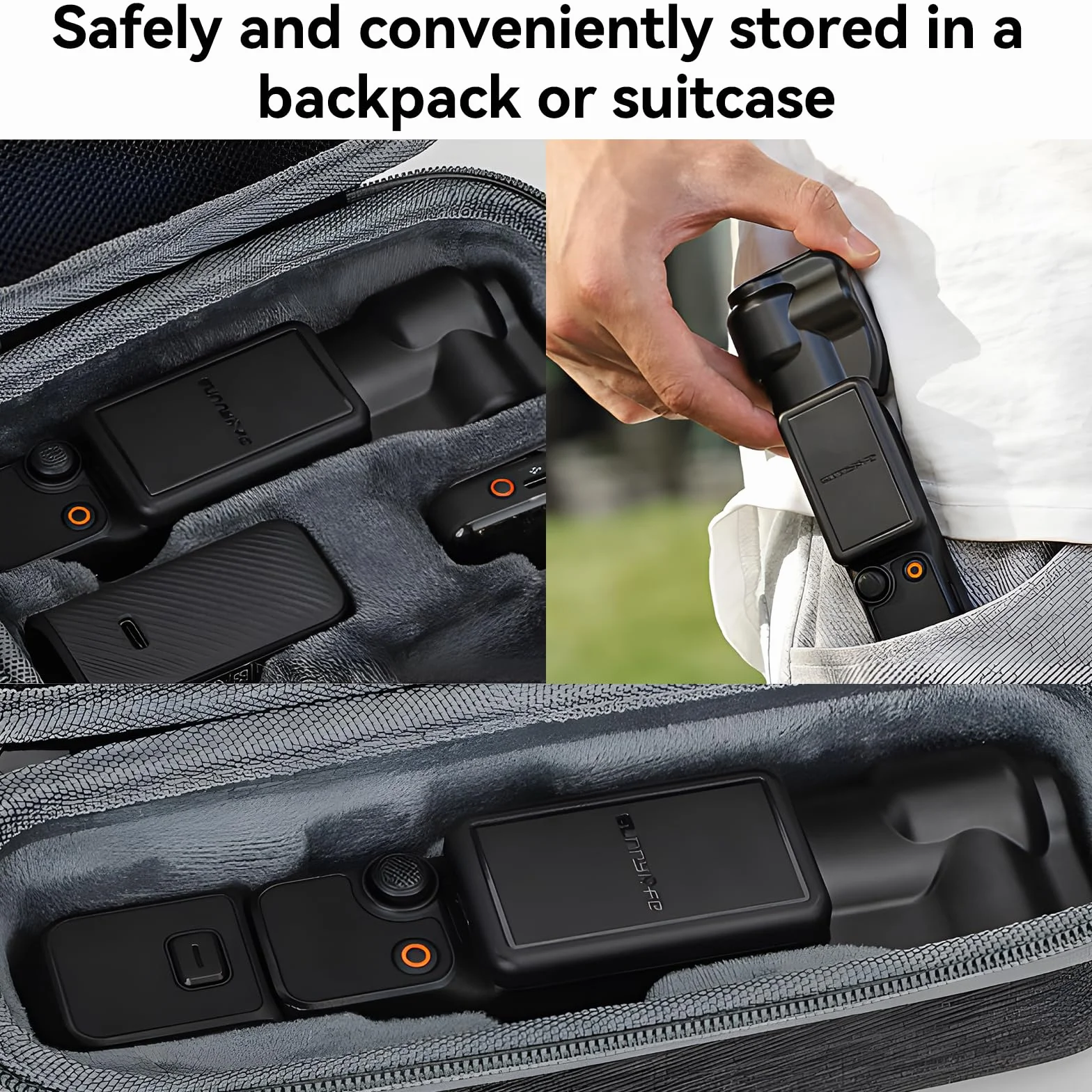 Etui Ochronne Osmo Pocket 3 Osłona Gimbala Obiektywu i Ekranu do DJI Osmo Pocket 3