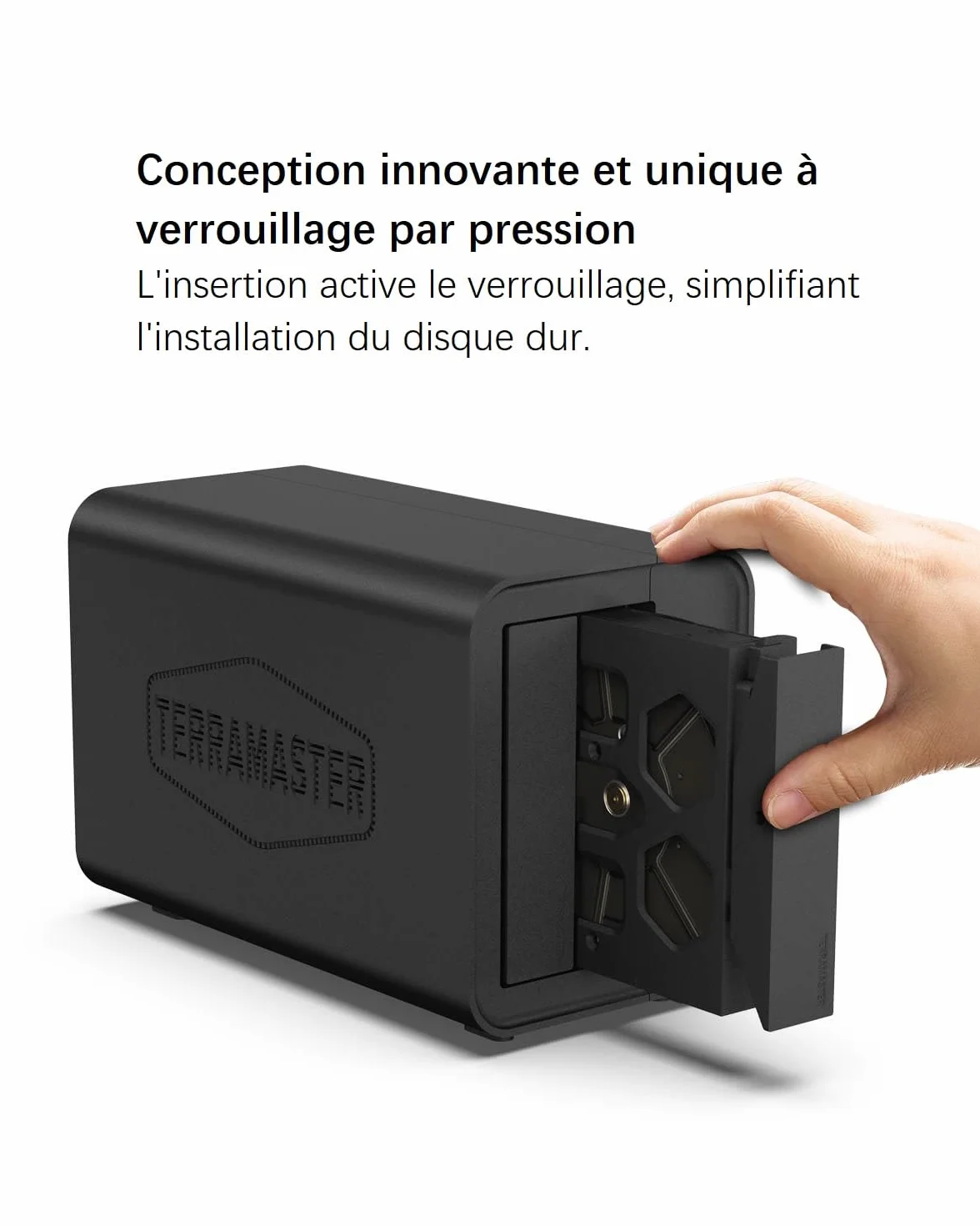 TerraMaster D2-320 USB 3.2 10 Gb/s zewnętrzna pamięć masowa RAID 0/1/Single/JBOD bez dysku