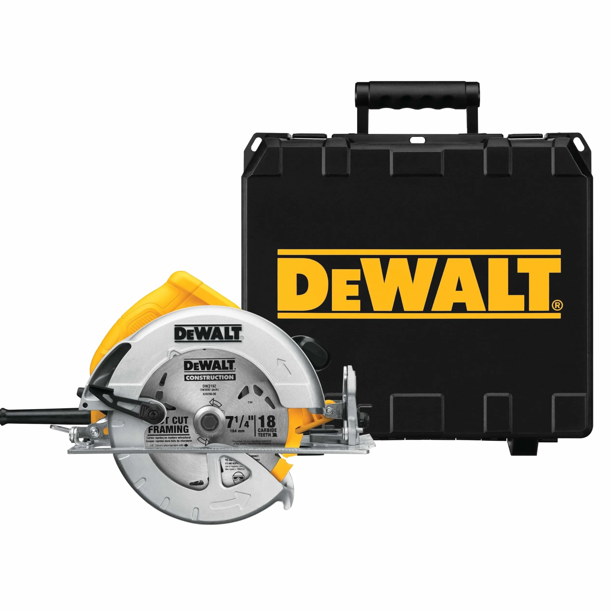 Dewalt DWE575K-QS Ręczna Pilarka Tarczowa 1600 W 230 V 5200 obr./min.