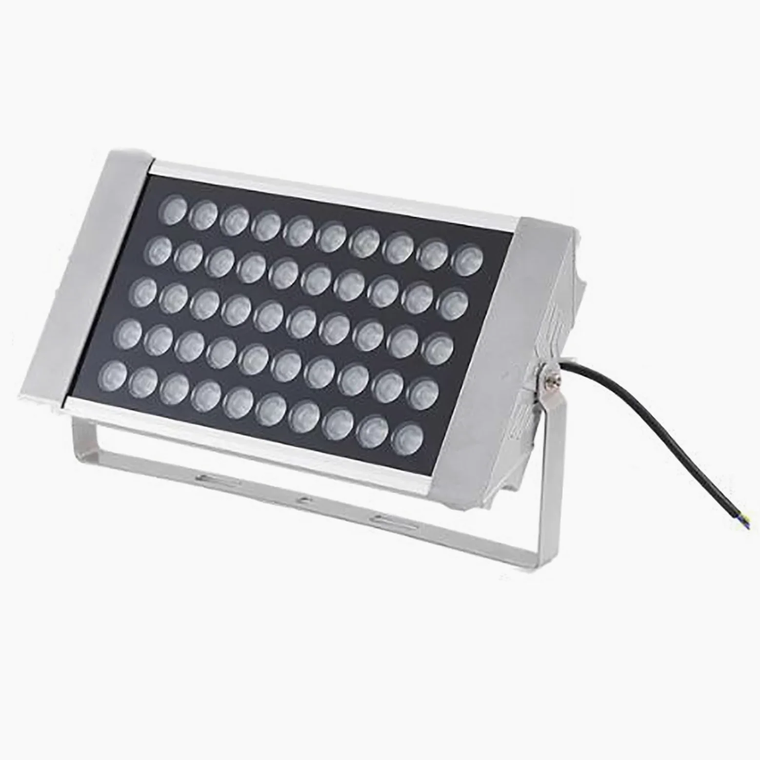 Reflektor LED w krajobrazie, zewnętrzne oświetlenie podłogowe, reflektor obrotowy 220 V AC, wodoszczelność IP67, do ogrodu lub podwórza, łatwa instalacja lampa stojąca LED (biały, 36 W)