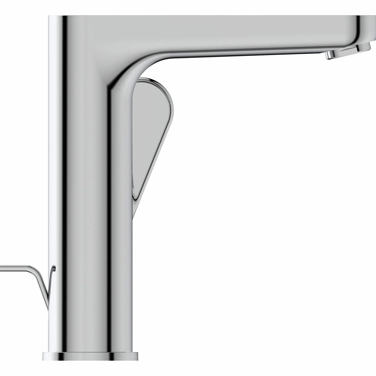 Ideal Standard BC703AA Cerafine O armatura umywalkowa z zestawem odpływowym z przyciskiem pociągu, chrom