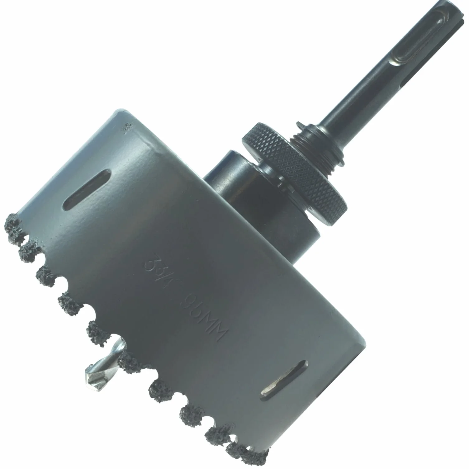 Otwornica z węglików spiekanych 3 3/10.2 cm z trzpieniem SDS Plus 3 3/10.2 cm otwornica do betonu płytka ścienna 3 3/10.2 cm otwornica do cegły do płyt kartonowo-gipsowych tynk z włókna szklanego 3