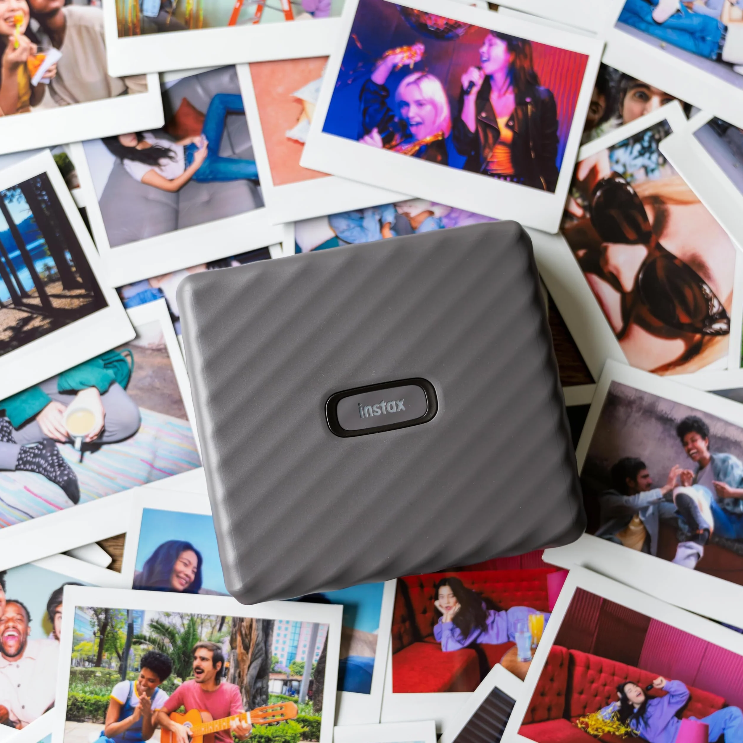 instax WIDE Link drukarka przenośna, szara mokka