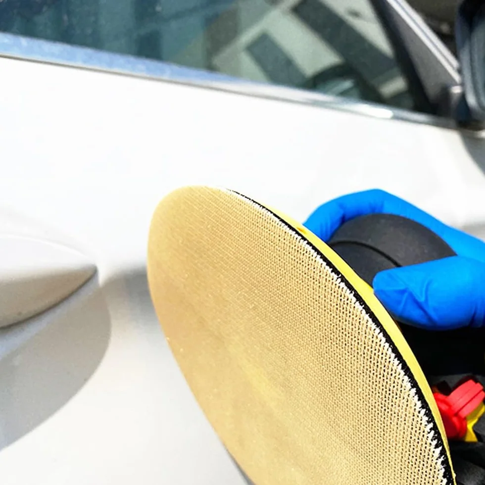 Tarcze szlifierskie z siatką 125 mm – 5-calowe podkładki szlifierskie z haczykiem i pętelką do bezpyłowego szlifowania – idealne do drewna, metalu i samochodów
