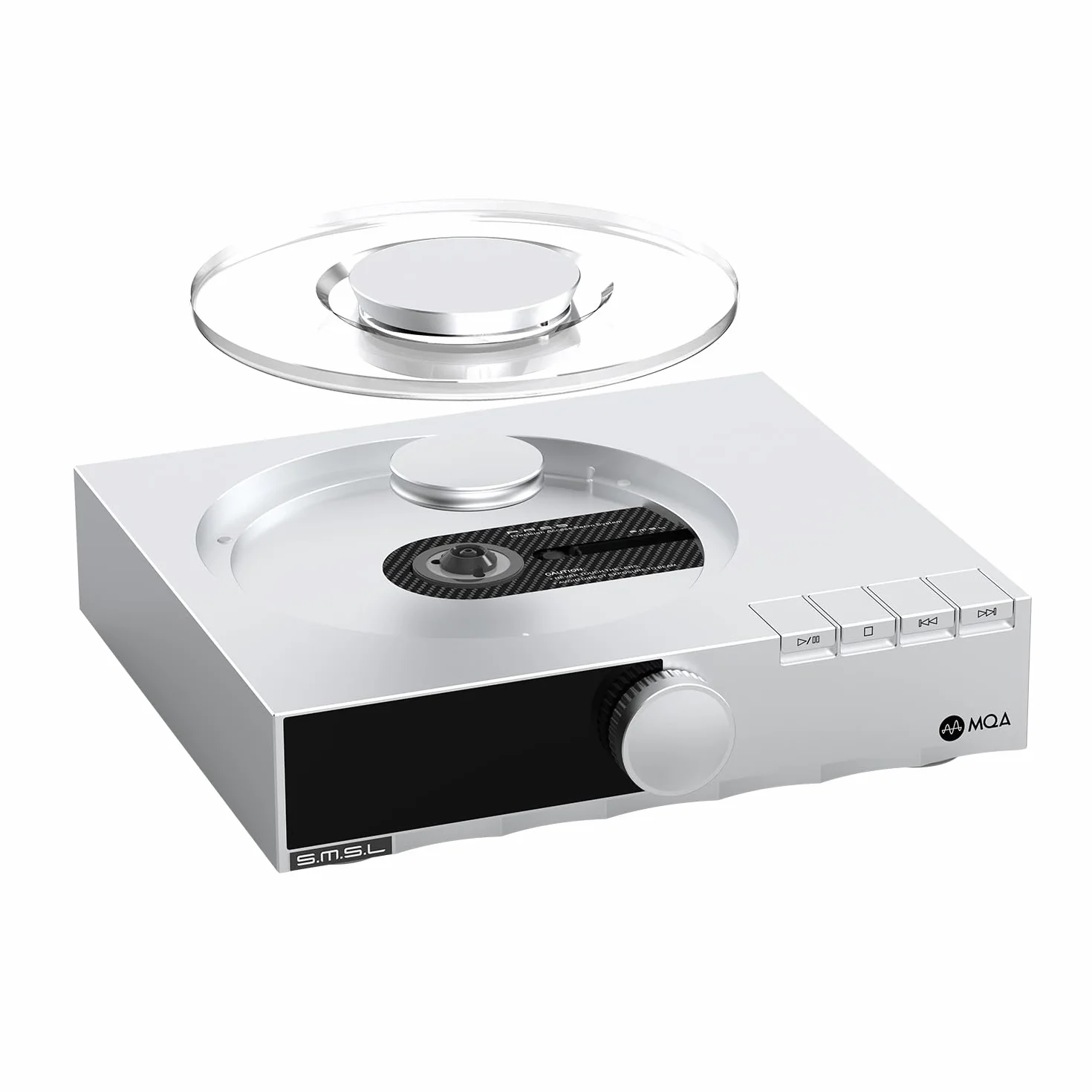 SMSL PL200T MQA-CD odtwarzacz cyfrowy 32bit/768kHz DSD512 Hi-Fi dekoder optyczny I²S AES