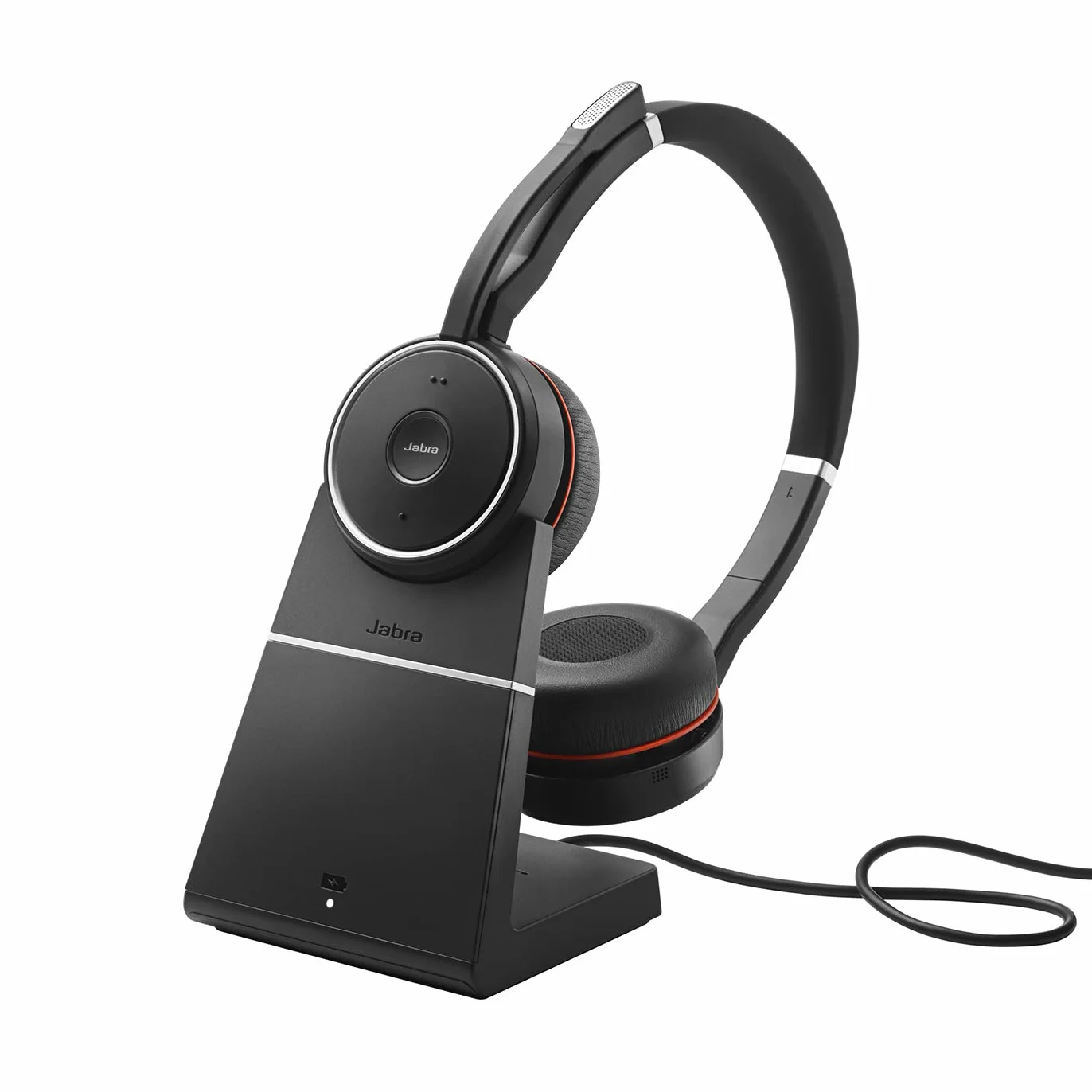 Jabra Evolve 75 SE bezprzewodowy zestaw słuchawkowy Bluetooth stereo, aktywna redukcja szumów, czarny