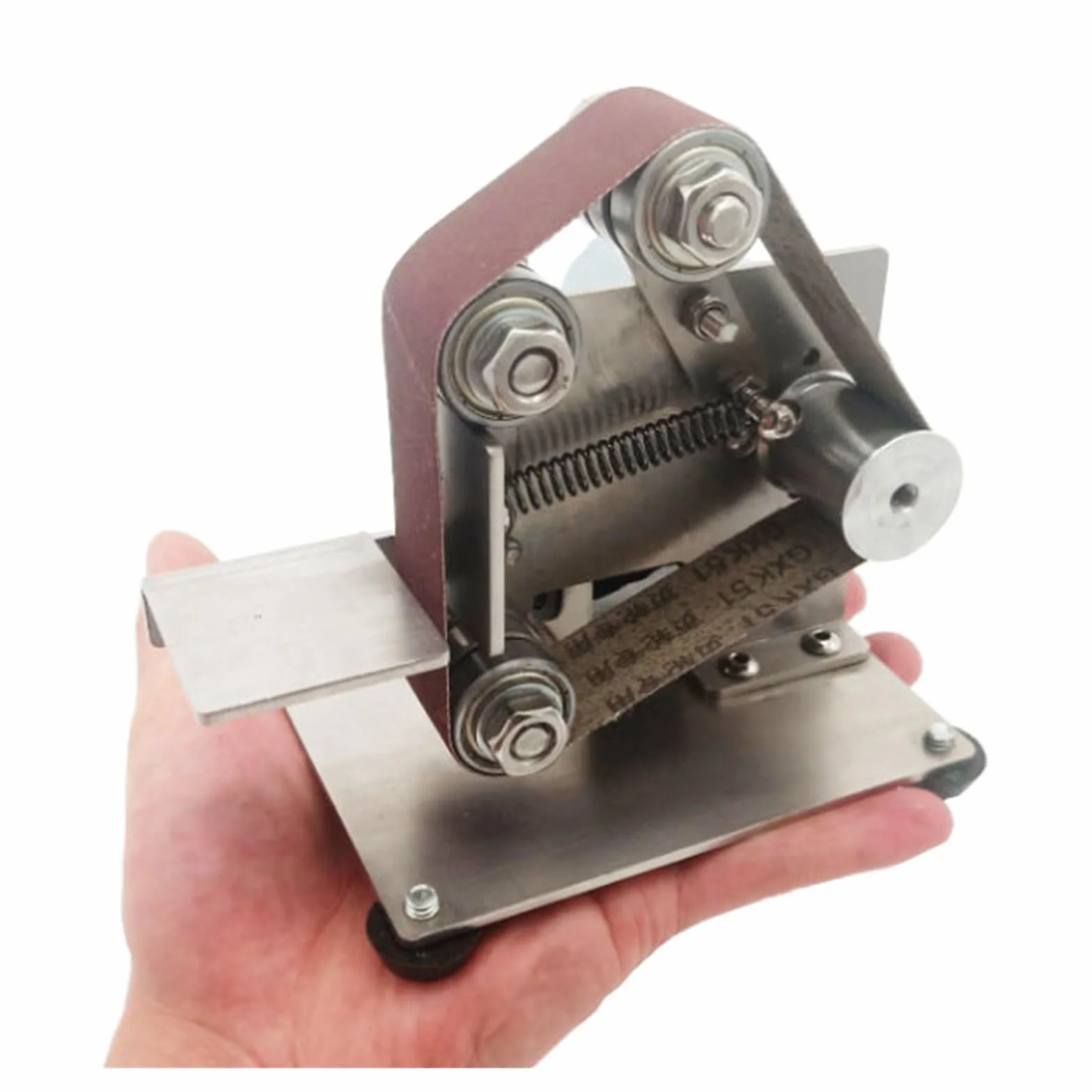 Polerka, szlifierka oscylacyjna, 15mm/25mm wielofunkcyjna szlifierka Mini elektryczna szlifierka taśmowa DIY szlifierka polerska Cutter Edges szlifierka taśmowa do szlifowania, polerowania(Type 15 bel