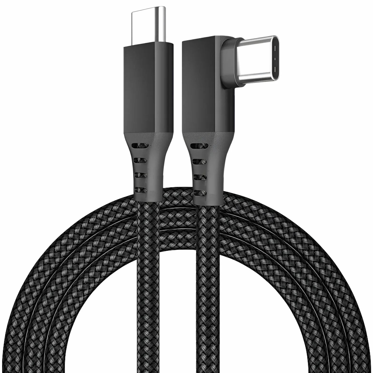 MMOBIEL Kabel USB-C na USB-C do Meta Quest 3S/3/2/Pro, Pico 4 Ultra/4 i PC/Steam VR 5m Czarny