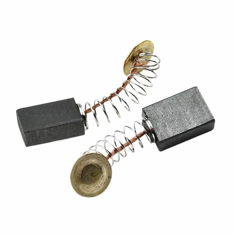 10 sztuk/zestaw szczotki węglowe 6x12x17mm do narzędzi elektrycznych silnik wiertarka piła łańcuchowa narzędzia do obróbki drewna