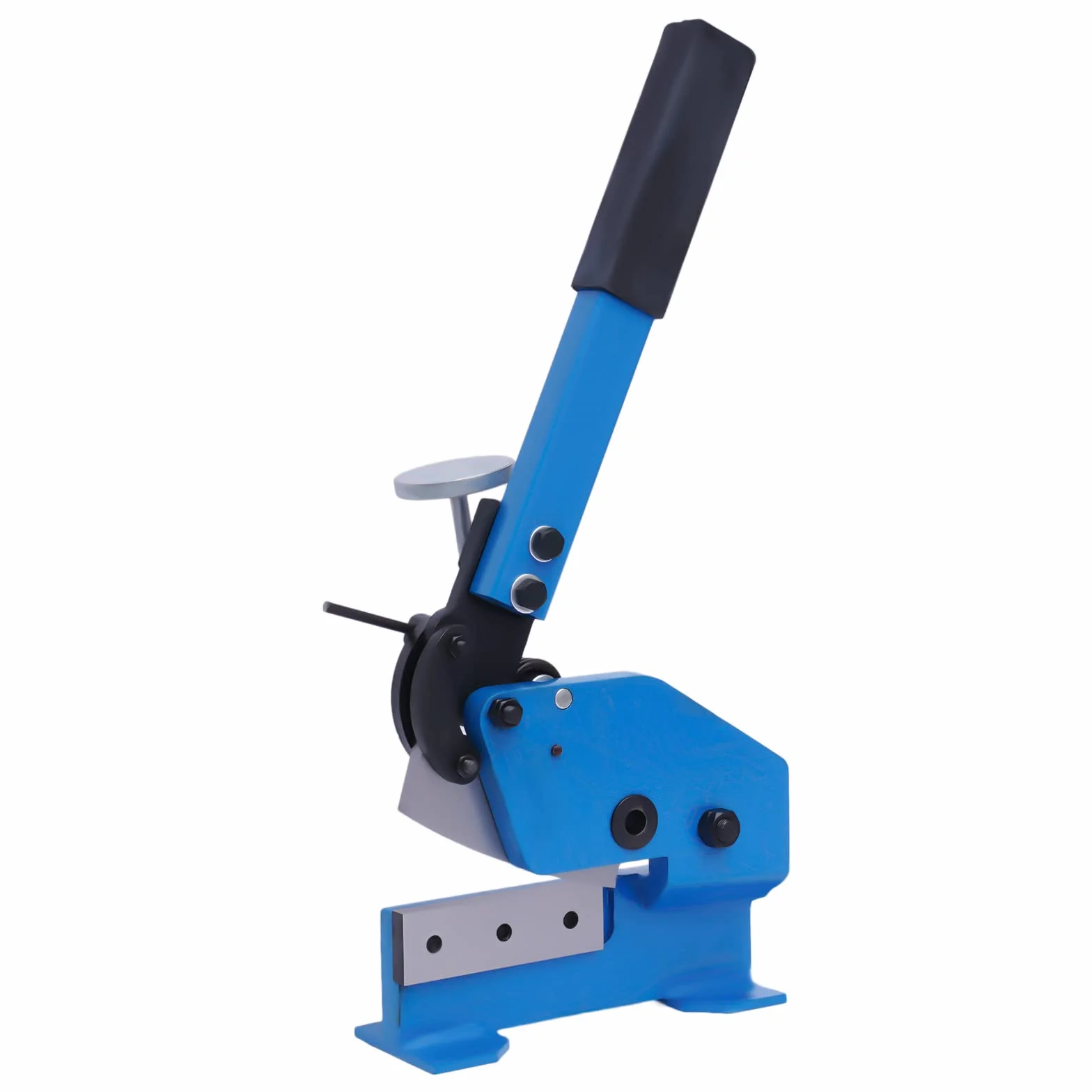 Nożyce dźwigniowe do blachy o długości 125 mm, nożyce dźwigniowe, metalowe z regulowanym zaciskiem, ręczna płyta, płaska do cięcia blachy stalowej, stali płaskiej i okrągłej