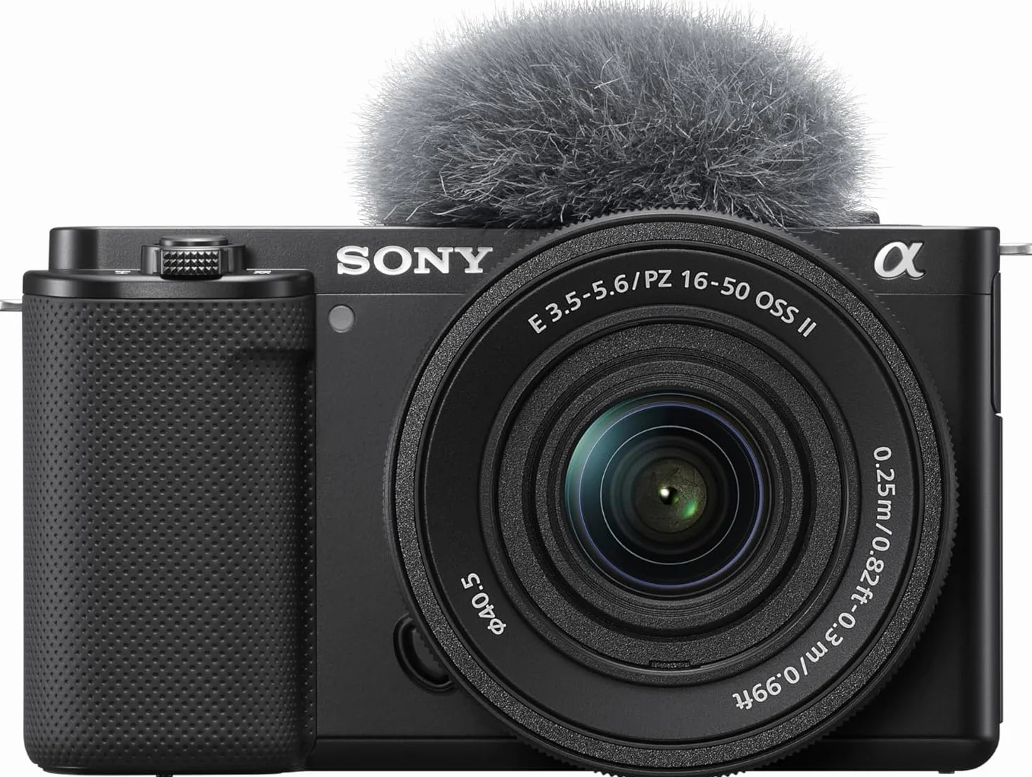 Sony ZV-E10K bezlusterkowiec APS-C z obiektywem 16–50 mm II, wideo 4K, AF na oko w czasie rzeczywistym, odchylany ekran — idealny aparat do vlogowania i tworzenia treści