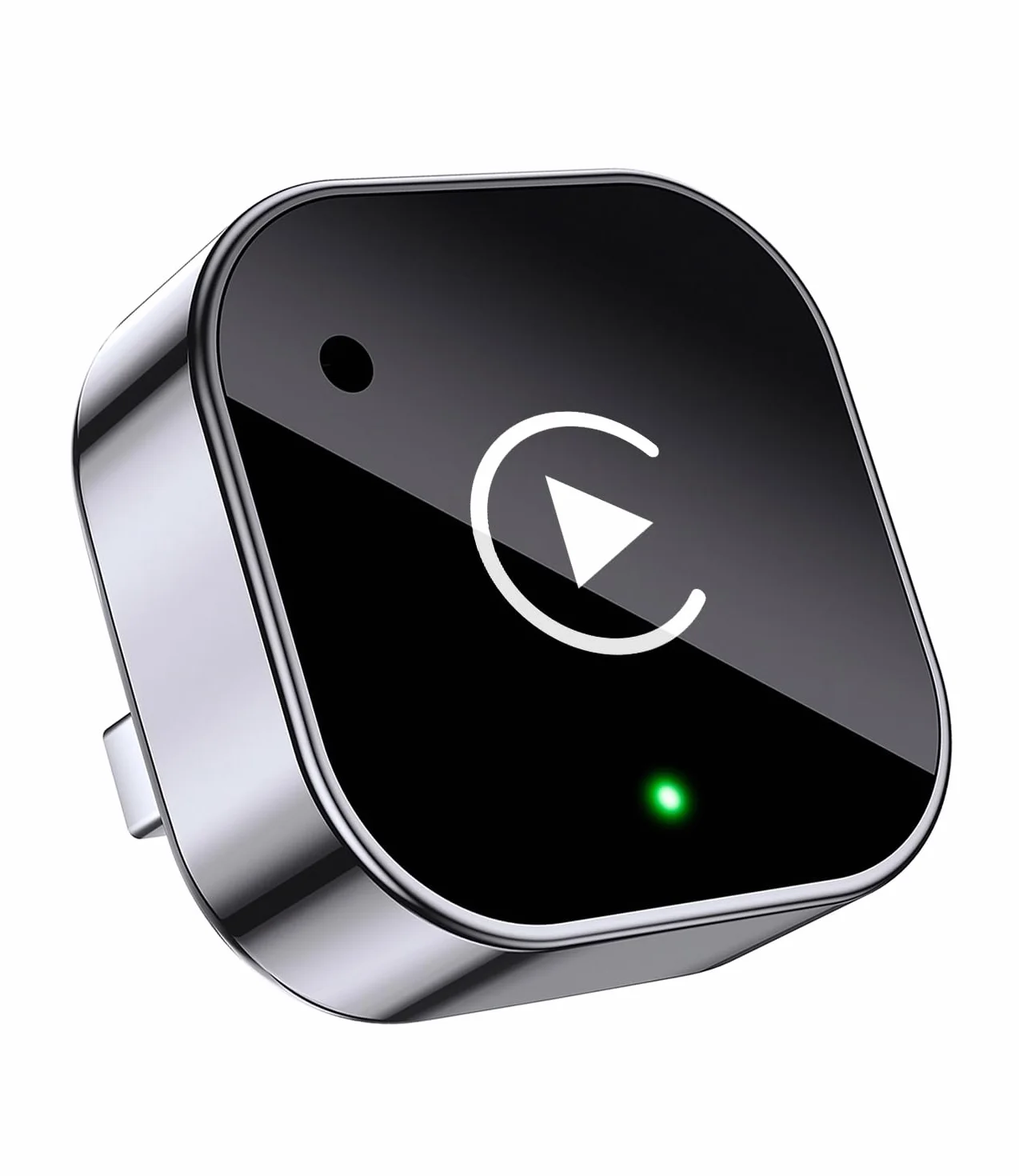 Bezprzewodowy adapter CarPlay 2025 Android samochodowy mini stabilny klucz sprzętowy iOS 10 Android 11 czarny