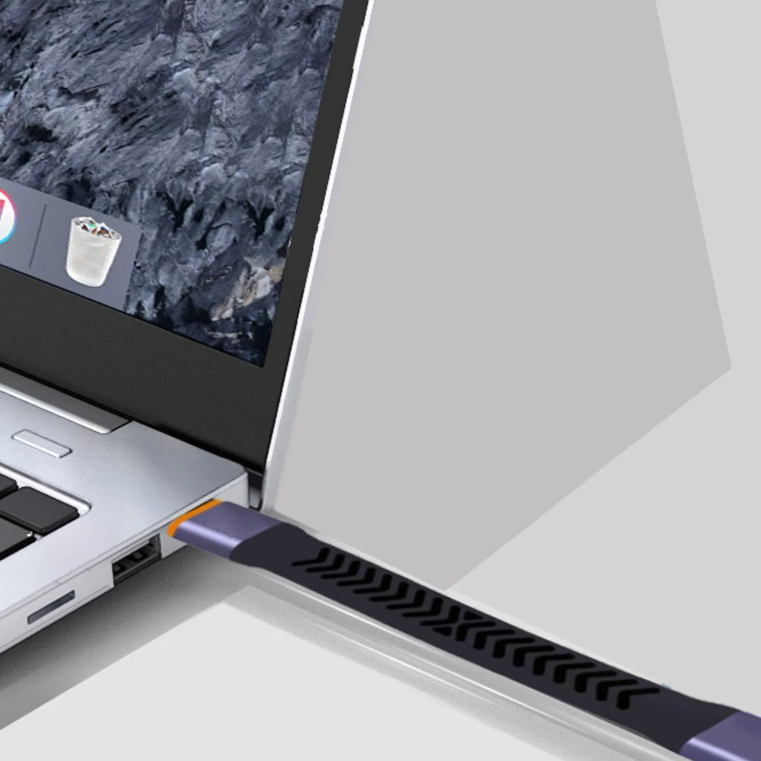 Kabel USB C do USB C, Kabel do Przesyłania Danych 40 Gb/s Typu C do Laptopa, Kabel USB3.0 i USB2.0 do Przesyłania Danych Usbc do Usbc, Kabel USB 3.2 Gen 2 Typu C do Laptopa