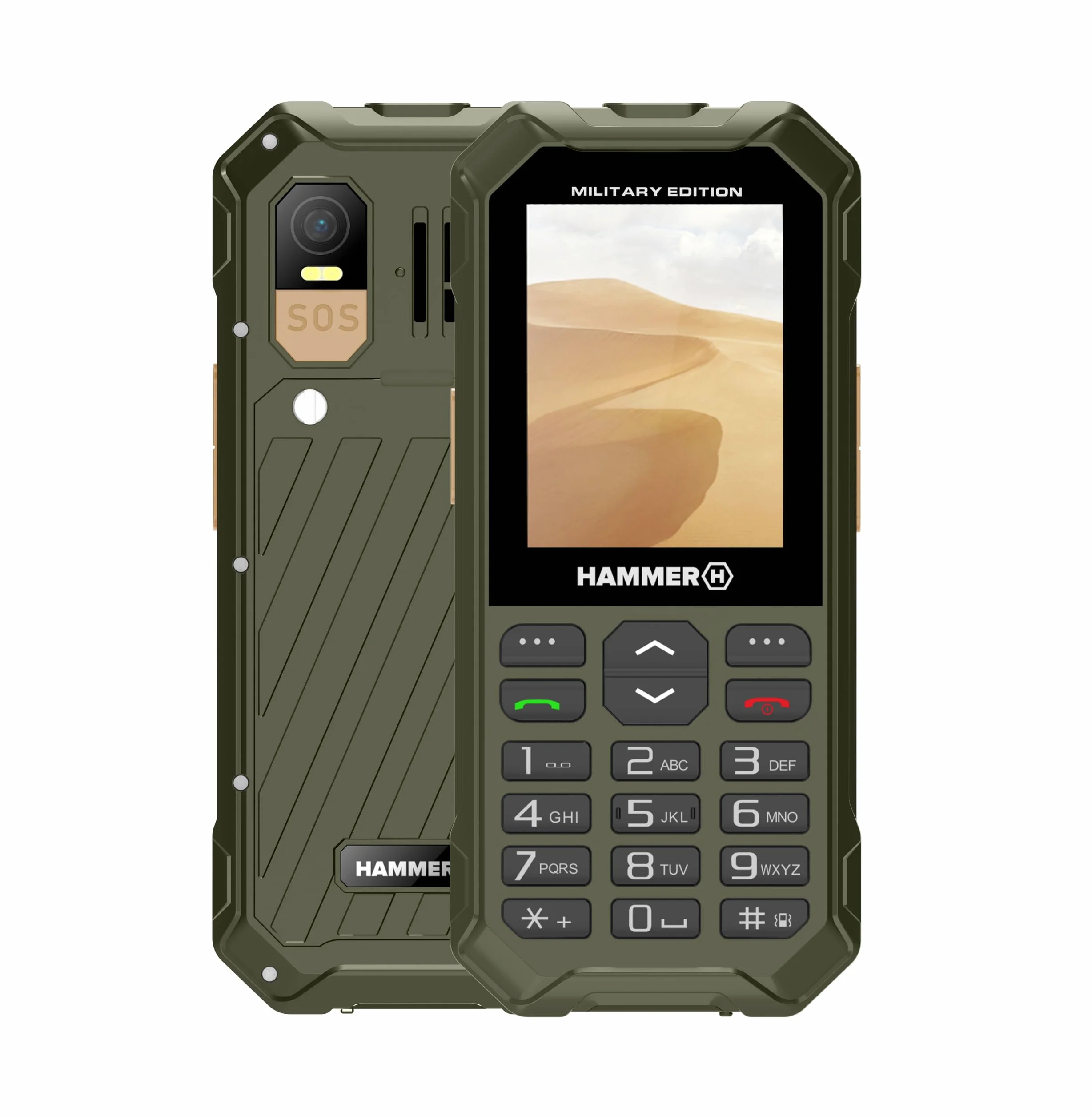 Hammer 6 LTE Military Edition Telefon z klawiaturą IP68 2500mAh
