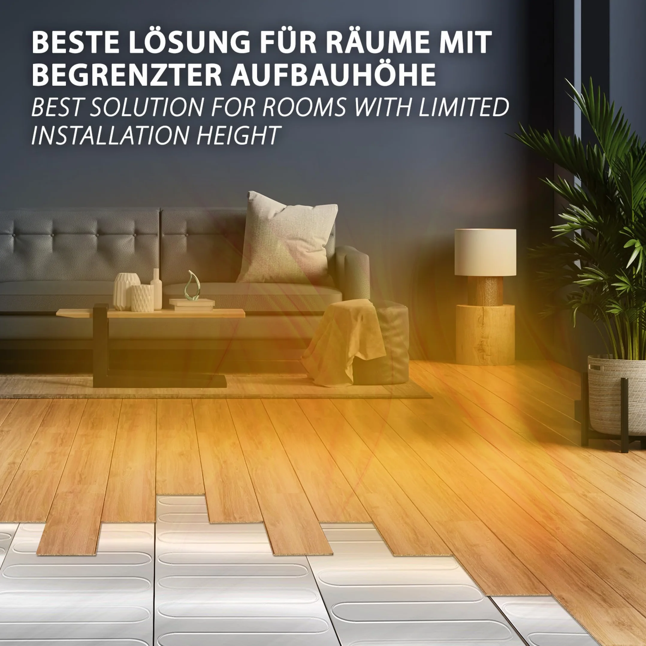 3 m² aluminiowa płaska mata do podłóg drewnianych, laminatu, parkietu, dywanu, winylu, lenoleum
