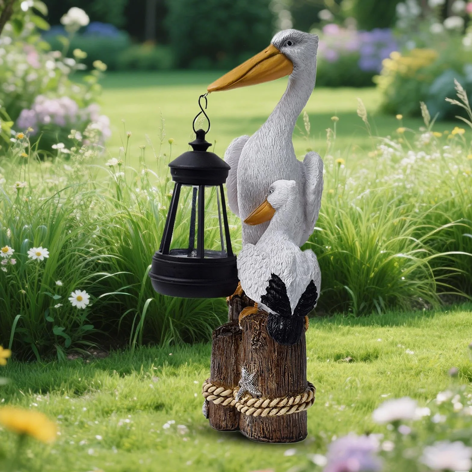 Lampy Solarne Ogrodowe Figurki Zewnętrzne Dekoracja Ogrodowa W Kształcie | Dekoracyjna Figurka Na Podwórko Dla Ogrodników, Właścicieli Domów, Na Taras, Trawnik, Patio, Ganek, Podwórko
