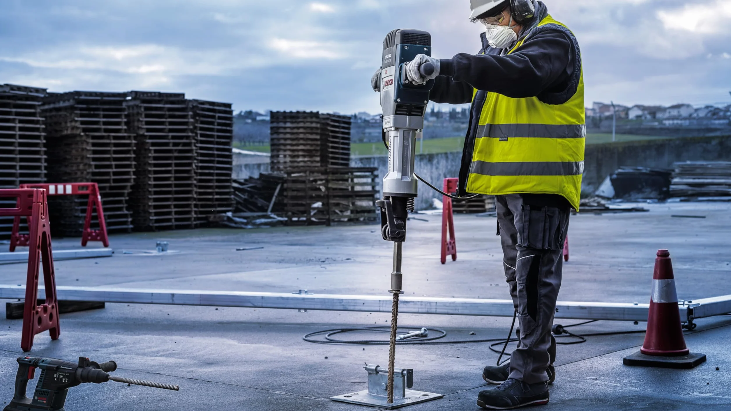 Bosch Dłuto do uziomów PRO Hex 28 Professional Akcesoria Młot rozbiórkowy