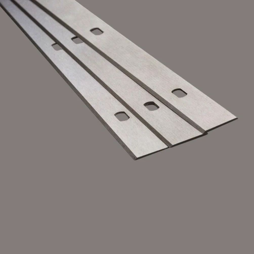 Nóż systemowy – zestaw 12 szt. | 262 × 18,6 × 1 mm | 2 otwory | rozstaw otworów 165 mm | niemiecka jakość