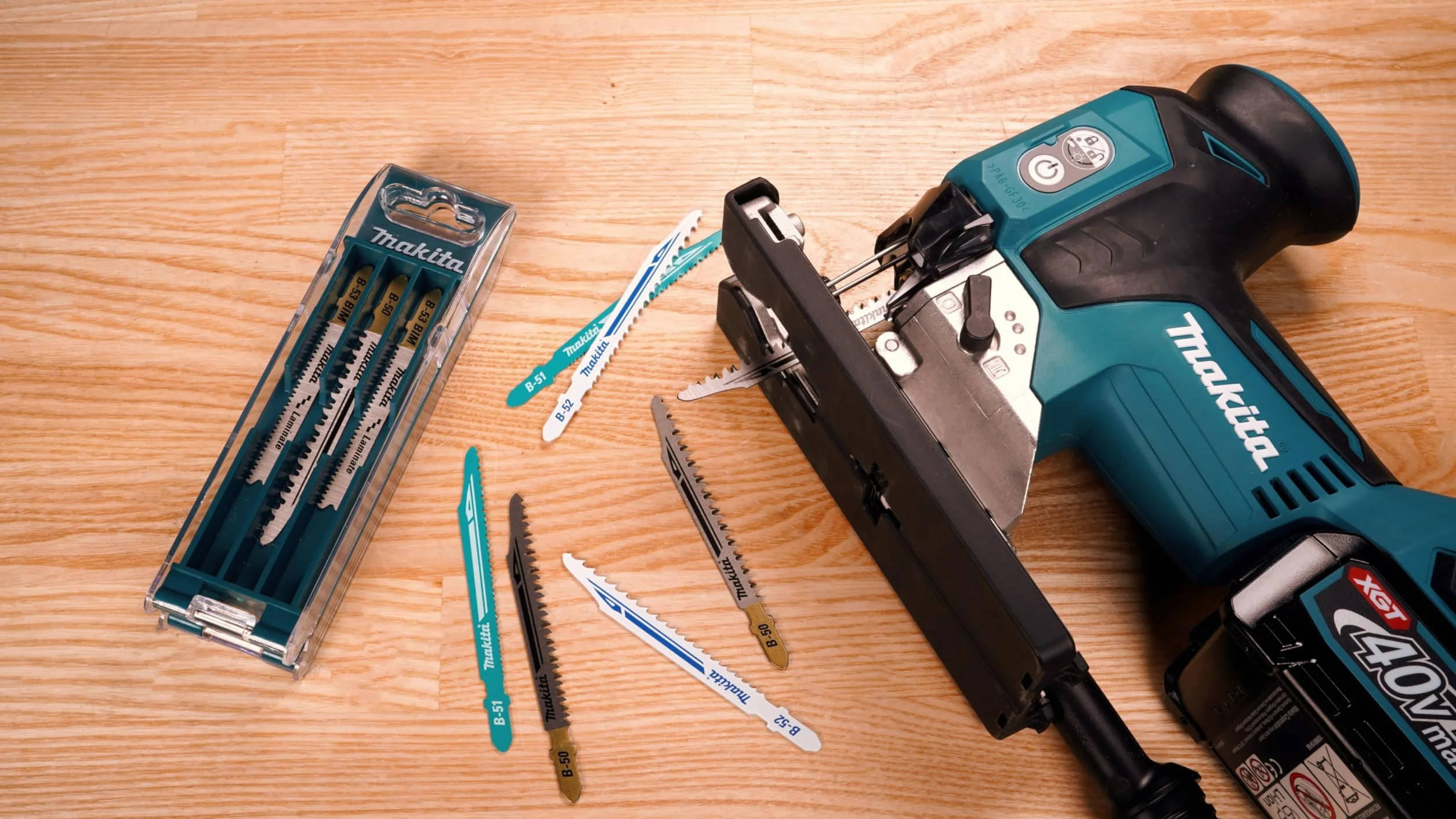 Makita B-44426 zestaw Ostrzy doWyrzynarki, Wielokolorowe