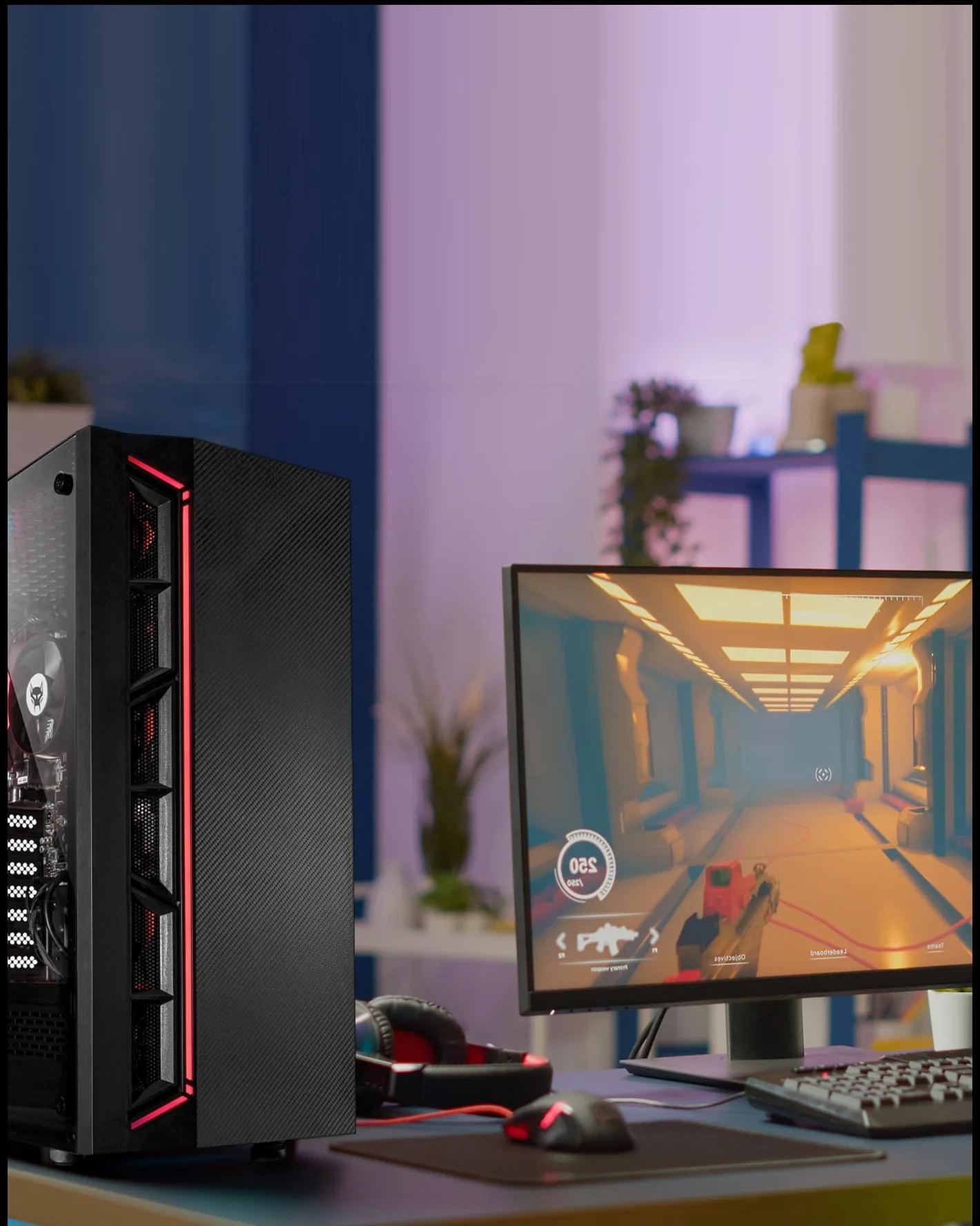 BEASTCOM Q3 Gaming PC AMD Ryzen 3 4X4.00 GHz 16GB RAM 1TB SSD 4K Vega Windows 11