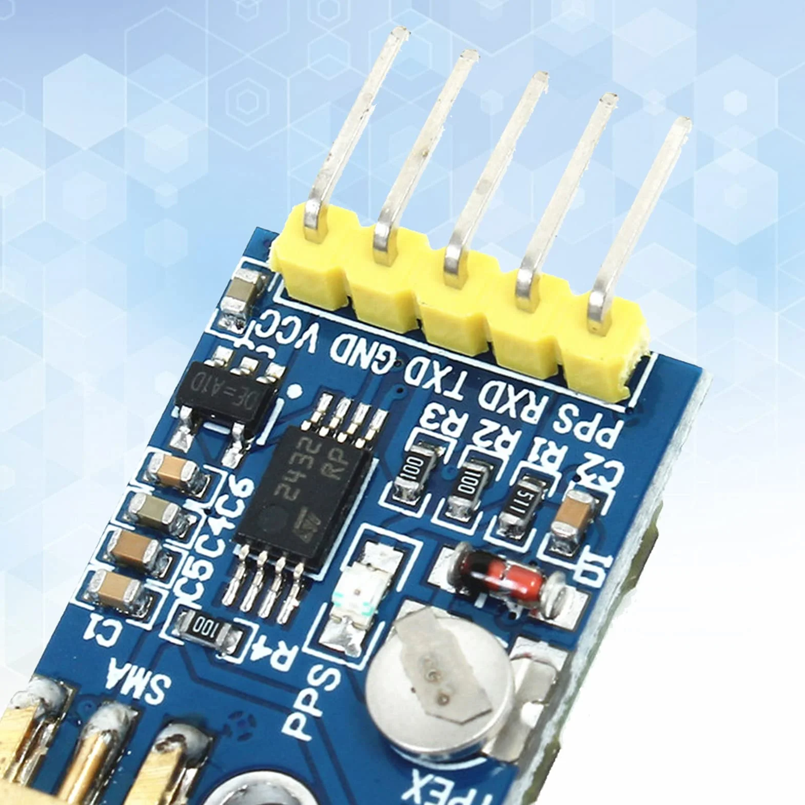 Moduł satelitarny GPS Mini NEO-6M Niskoenergooszczędna karta pozycjonująca P-C-B