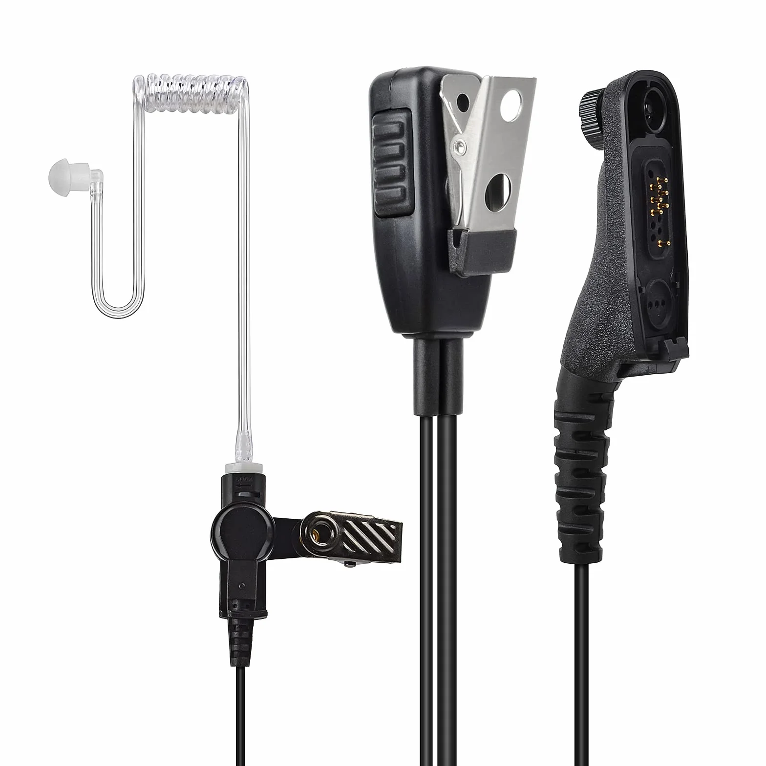 HYS Słuchawki douszne radiowe kompatybilne z DP3400 DP4400 DP4601E MTP850s MTP6650 radio zestaw