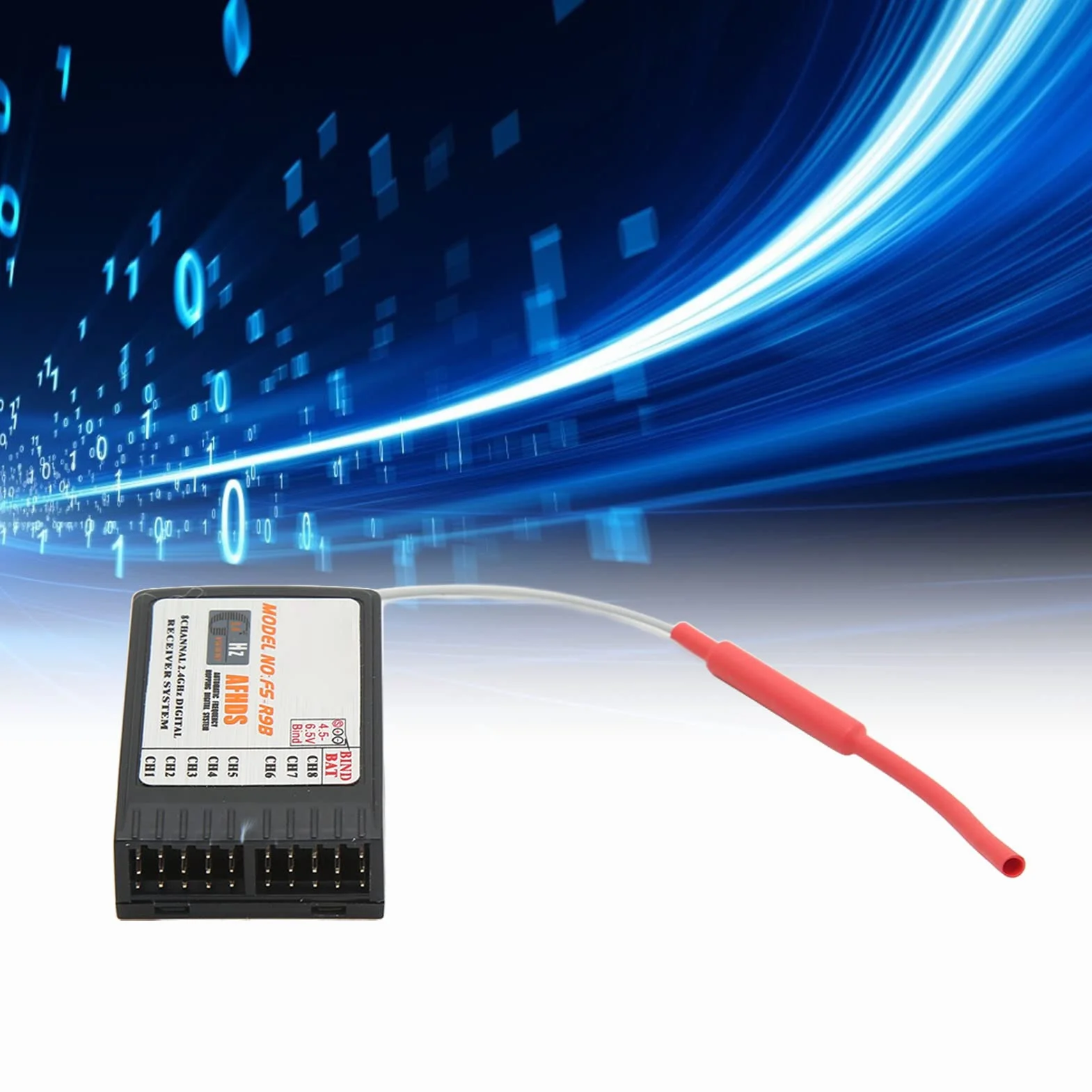 Odbiornik FS Szybka odpowiedź 2,4 GHz 8-kanałowy Odbiornik RC dla FSTH9X FST6 FSGT2B FS CT6B Zdalnego Sterowania