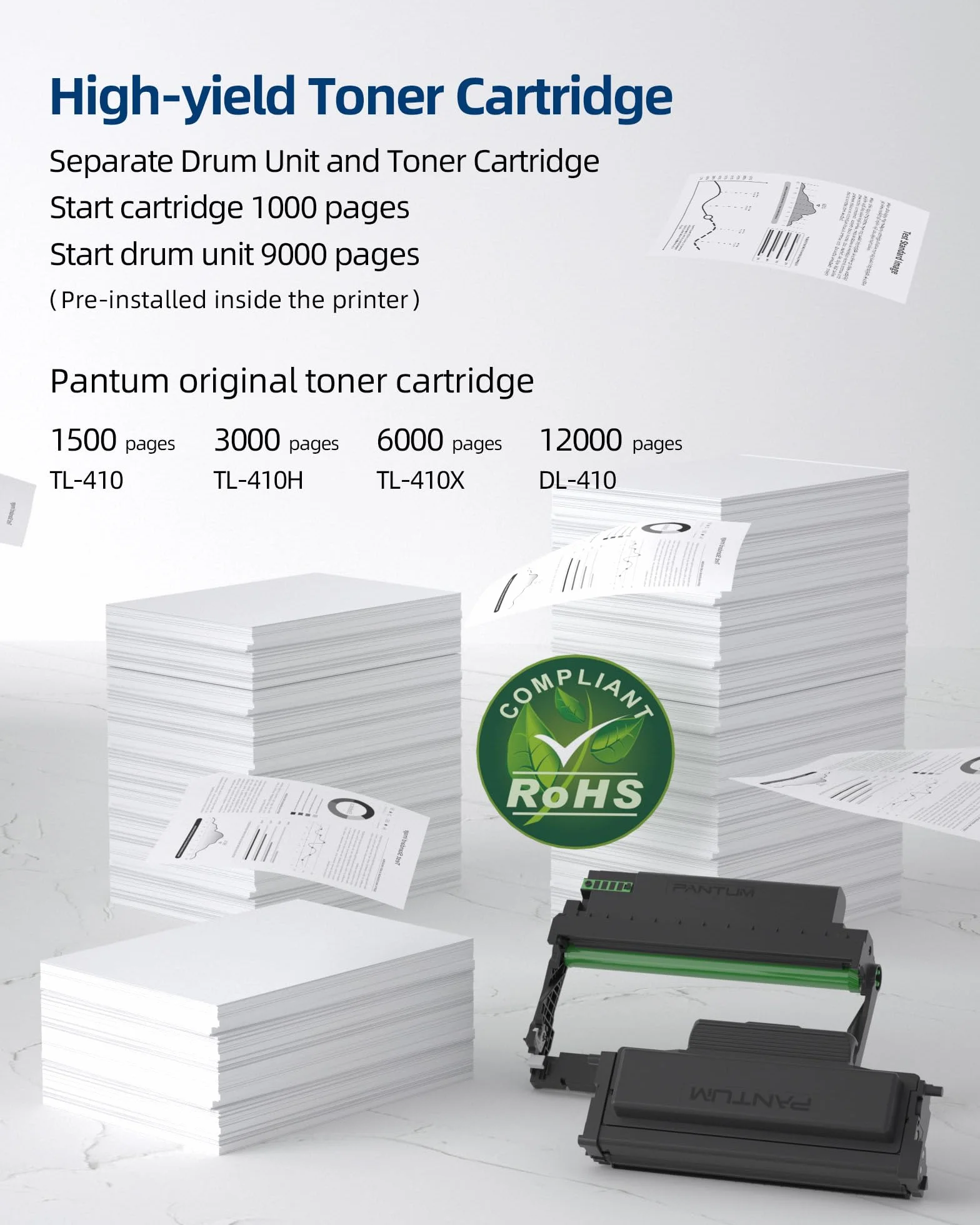 PANTUM P3018DW Drukarka laserowa Wi-Fi czarno-biała automatyczny dupleks 30 PPM A4