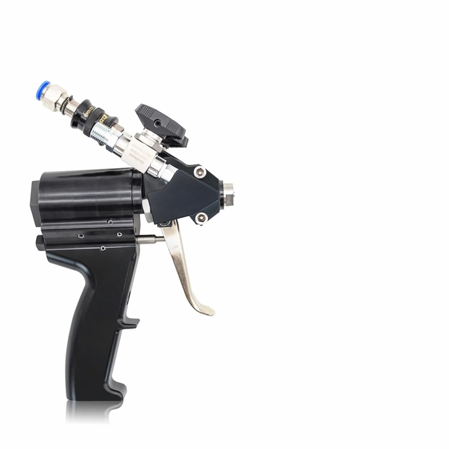 Pistolet do natrysku pianki poliuretanowej P2 Air Purge PU Foaming Injection AB Dwuskładnikowy zestaw pistoletów powłok wysokociśnieniowych Dla początkujących majsterkowiczów