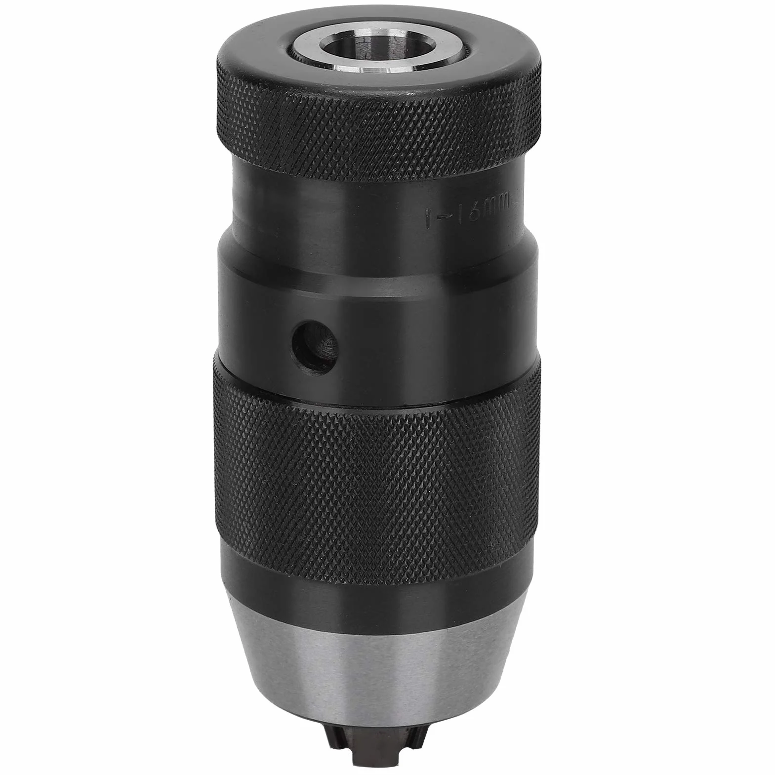 Samozaciskowy uchwyt wiertarski do montażu bezkluczykowego, 0-16 mm B16, tuleje tokarskie Adapter do elektrycznych narzędzi ręcznych