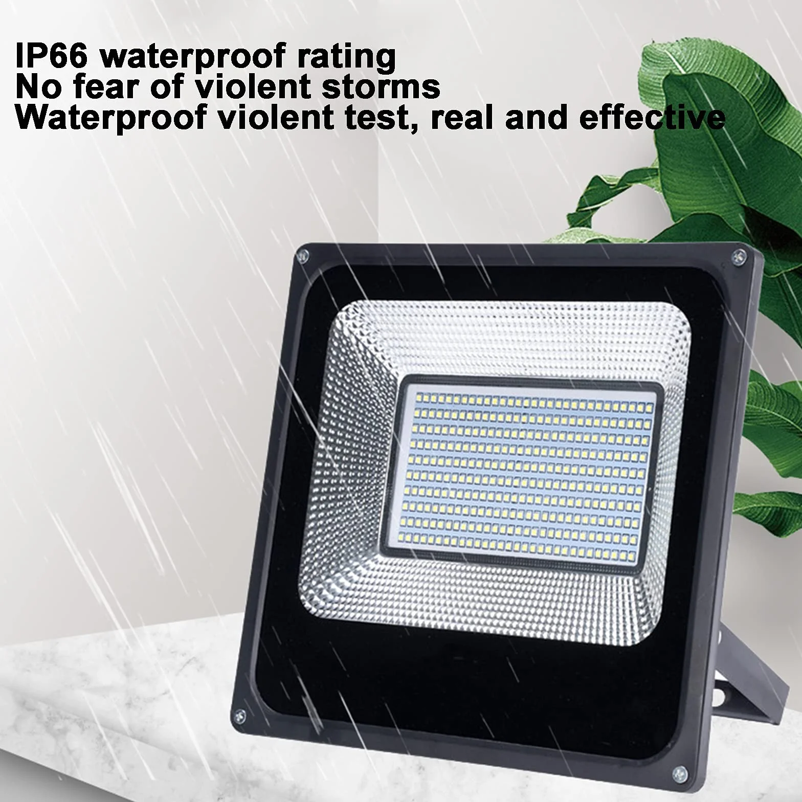 Lampy solarne zewnętrzne, Zewnętrzne zabezpieczenie IP66, białe światło dzienne 6000 K, bardzo jasne miejsce do ogrodu, patio, podjazdu, podwórka(1000W)
