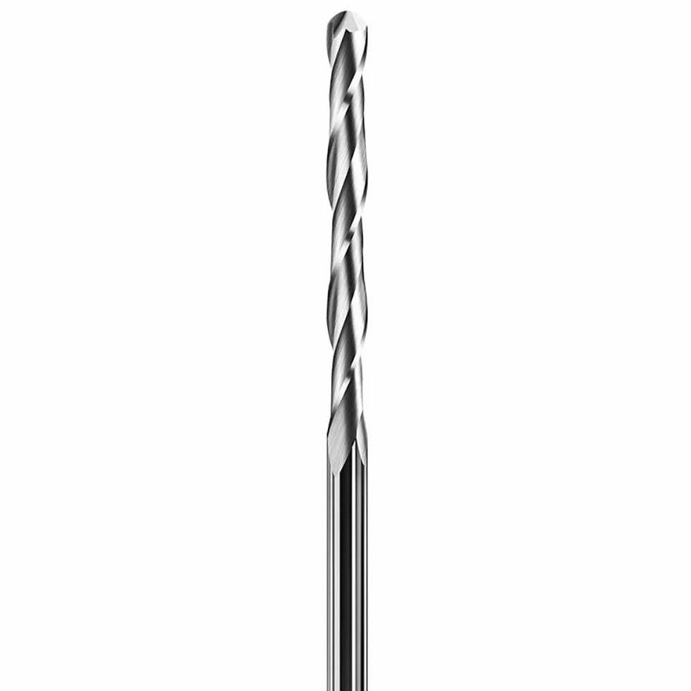 10 sztuk frezów trzpieniowych z końcówką kulistą 3,175 mm, 4, 6, 8, średnica trzpienia, 2 ostrza, frezy CNC węglika wolframu do drewna i MDF(3.175x42)