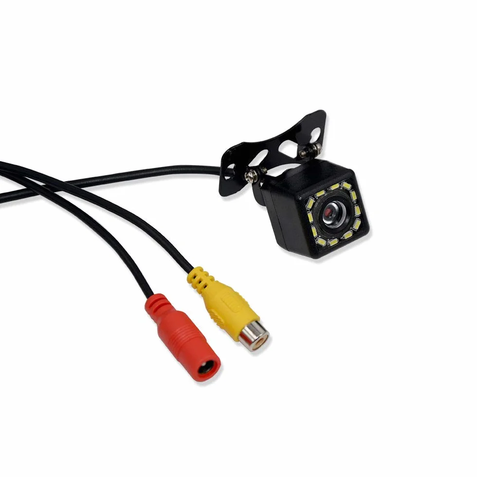 HUIOP kamera cofania samochodu, noktowizor, uniwersalna kamera cofania, 12 diod LED
