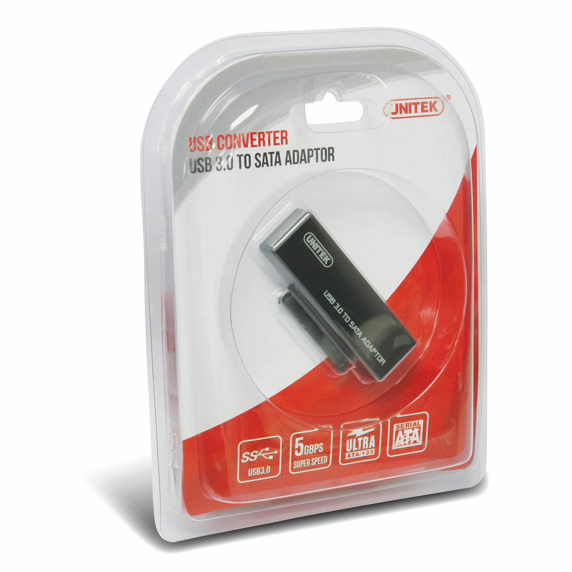 Unitek Y-1039 Adapter USB 3.0 SATA III 2,5” 3,5” 80cm Czarny