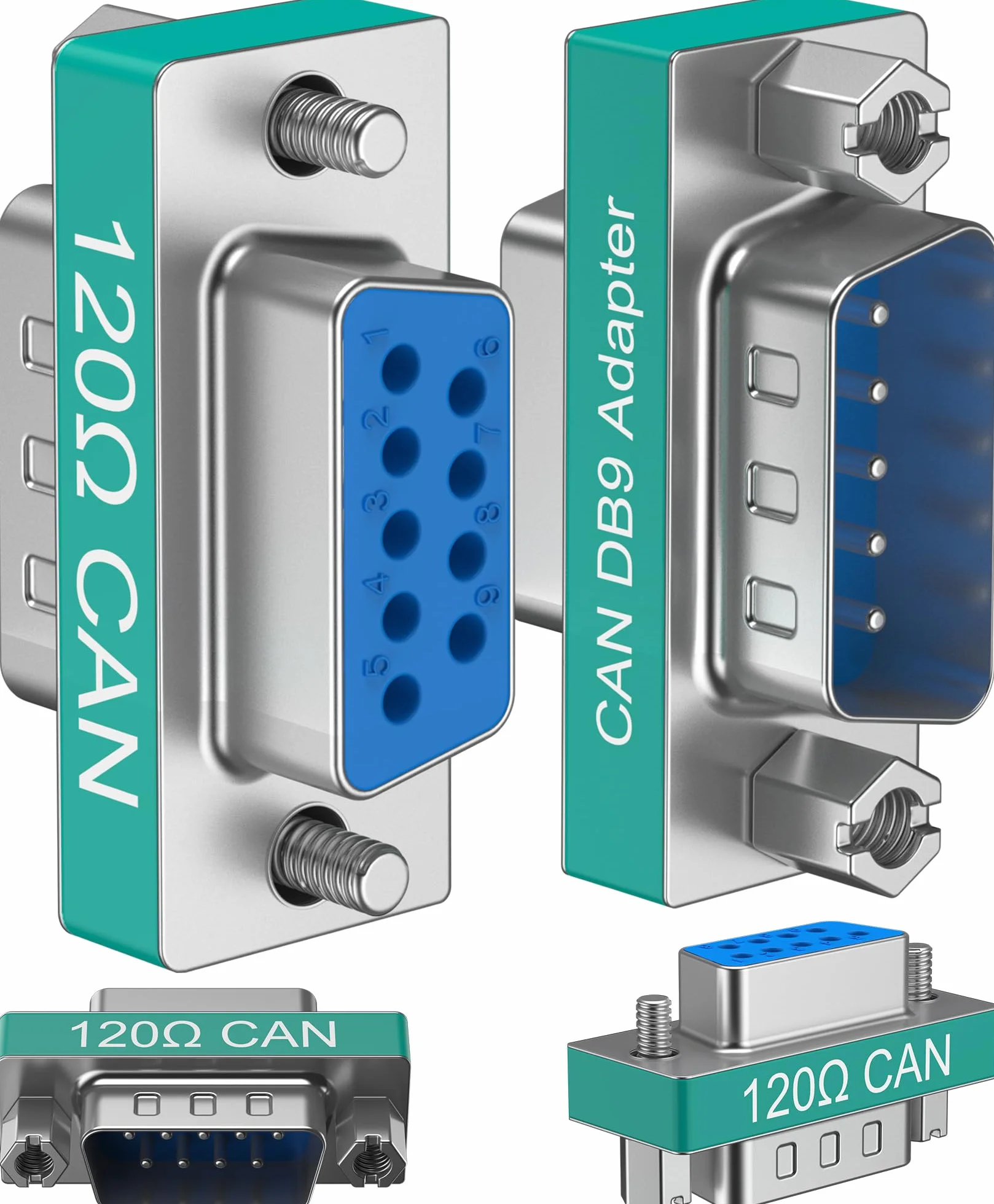 InnoMaker Adapter DB9 Terminal męski-żeński do CAN Bus 120 omów
