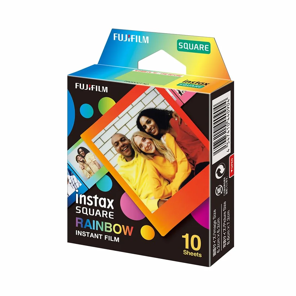 Instax Film SQUARE 1x10 Tęczowy