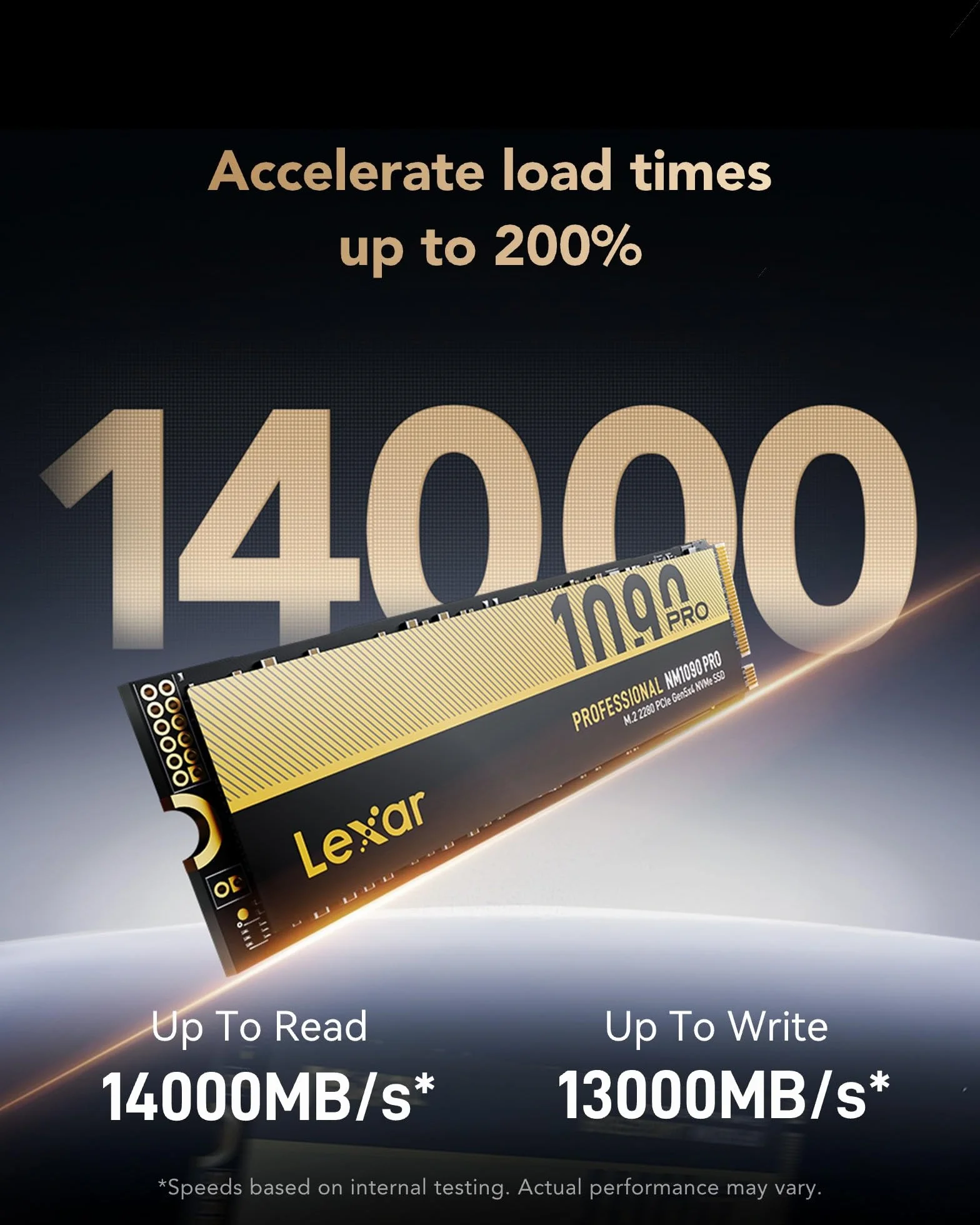 Lexar SSD 2TB PCIe 5.0 NVMe 14000MB/s DirectStorage Laptop