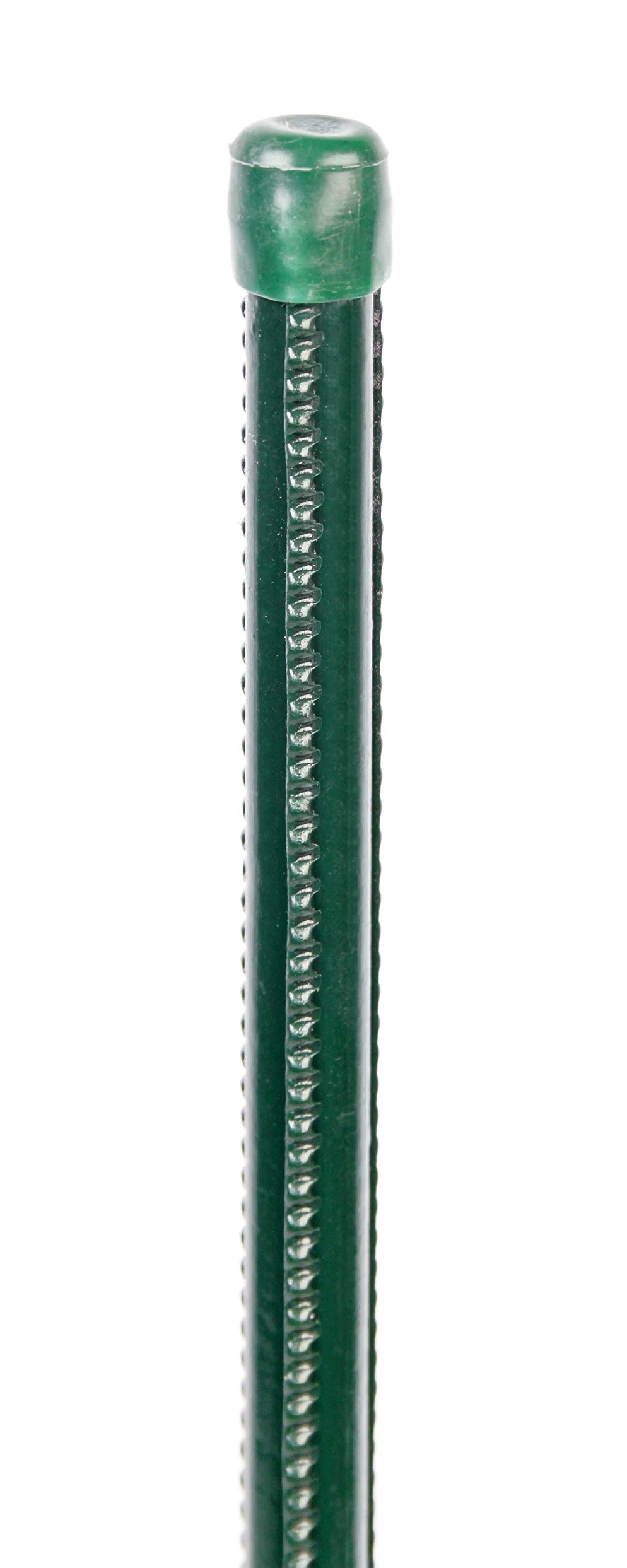 Alberts 854331 Pręt uniwersalny | rowkowana powierzchnia | zielony, powlekany tworzywem sztucznym | długość 1750 mm | średnica słupka 12 mm | zestaw 25 szt.