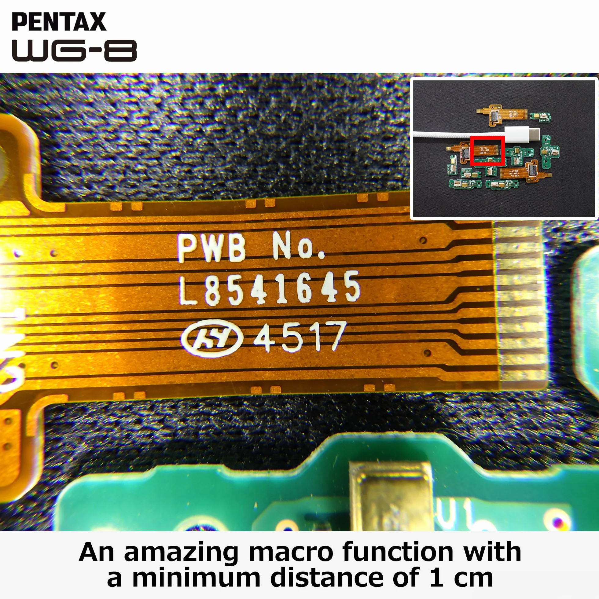 Pentax WG-8 Czarny Aparat Przygodowy Wodoodporny