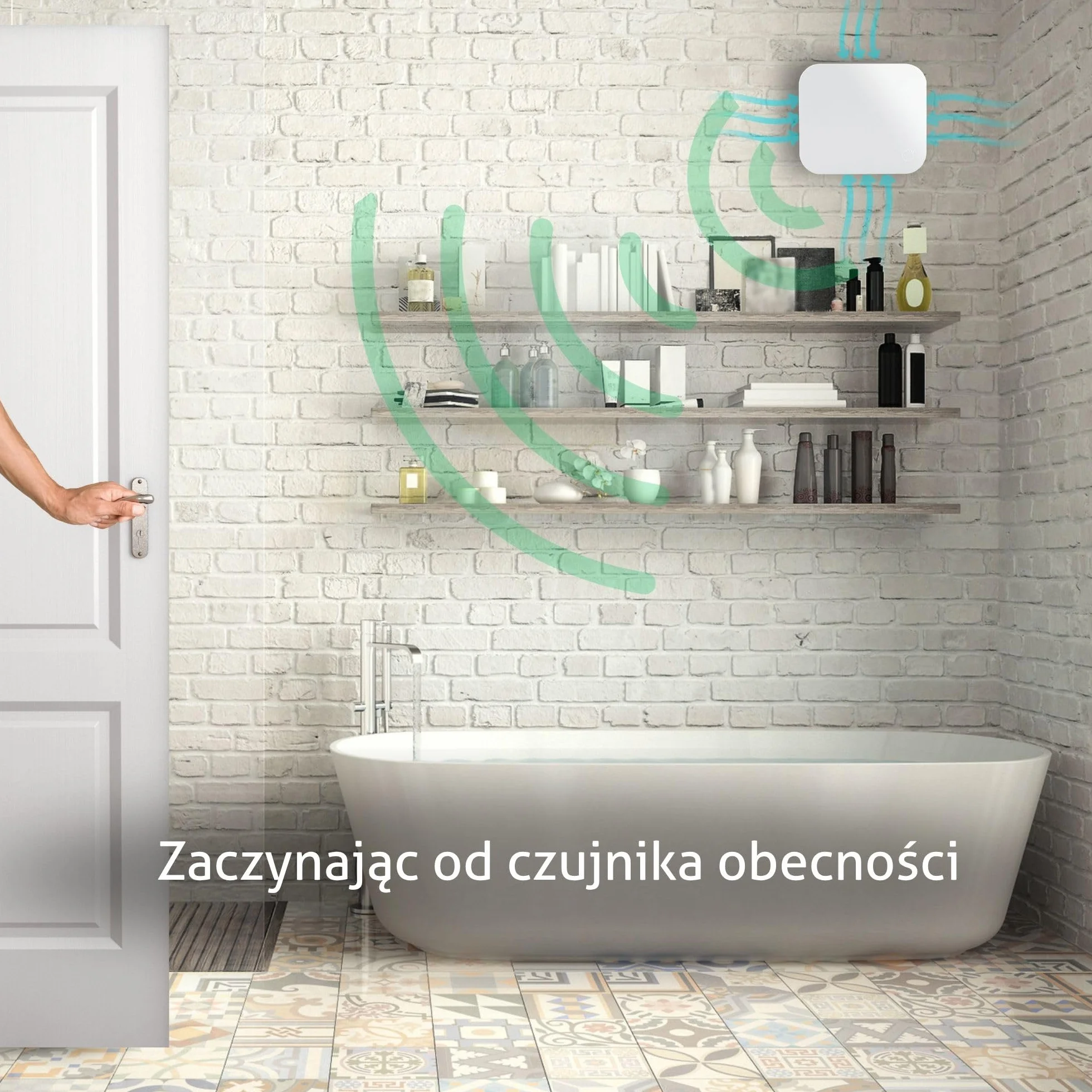 Turbionaire Trend 100 Pwm – Wentylator Łazienkowy Z Czujnikiem Obecności, Biały Mat, Cichy, Zawór Zwrotny, Ipx4, Średnica 100 Mm, Aspiracja Obwodowa, Nowoczesny Design, Gwarancja 3 Lata