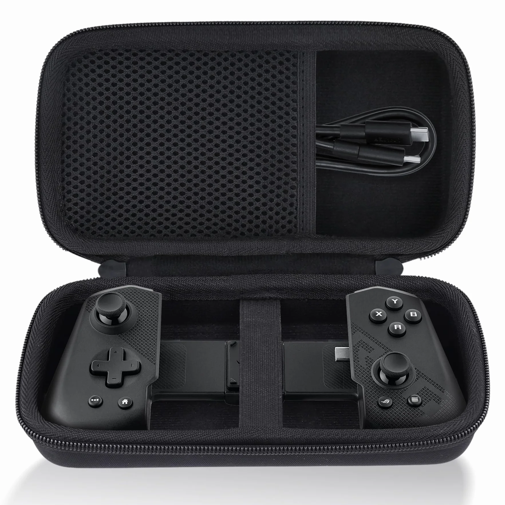 Aenllosi twarde etui ochronne do ASUS ROG Tessen Mobile Controller, czarne
