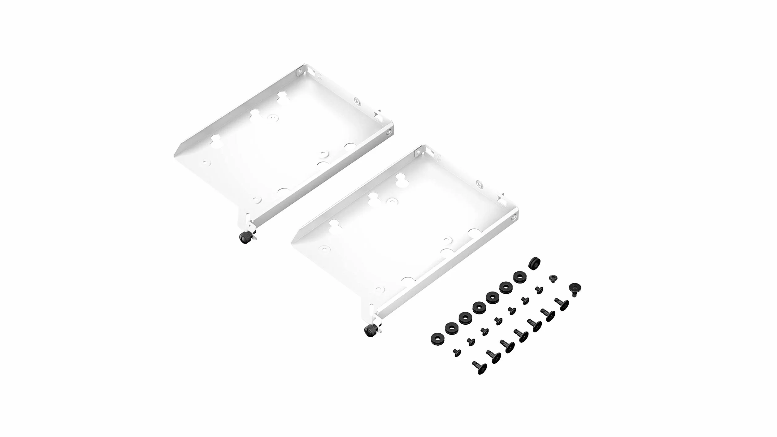Fractal Design Zestaw tacek HDD biały dwupak