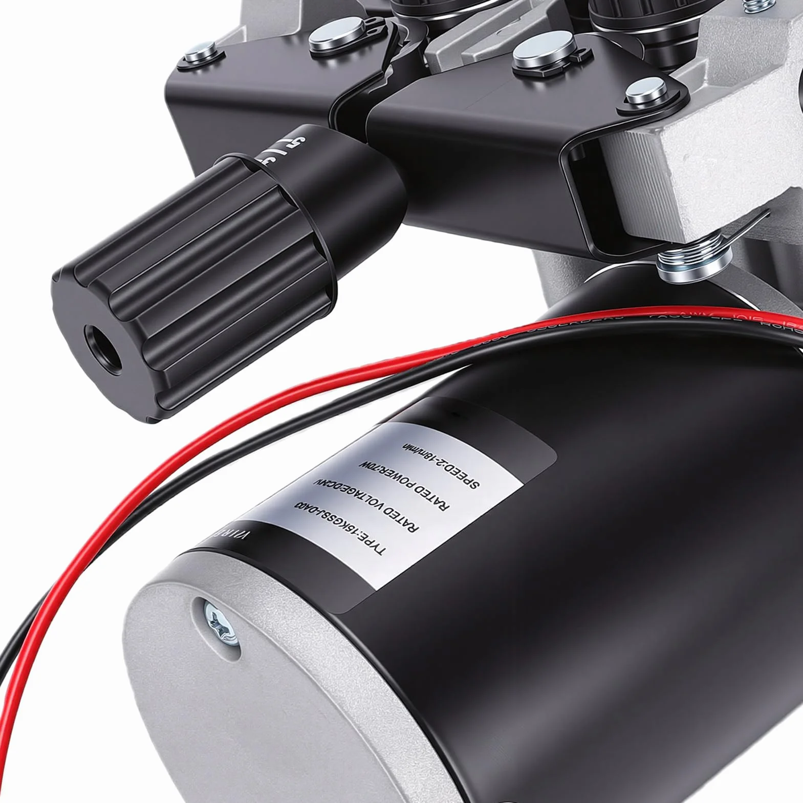 Generic Podajnik Drutu Spawalniczego Mig Gładki 4-rolkowy Silnik Podawania Drutu Metalowego 70 W do Różnych Scenariuszy Spawania Stop Aluminium