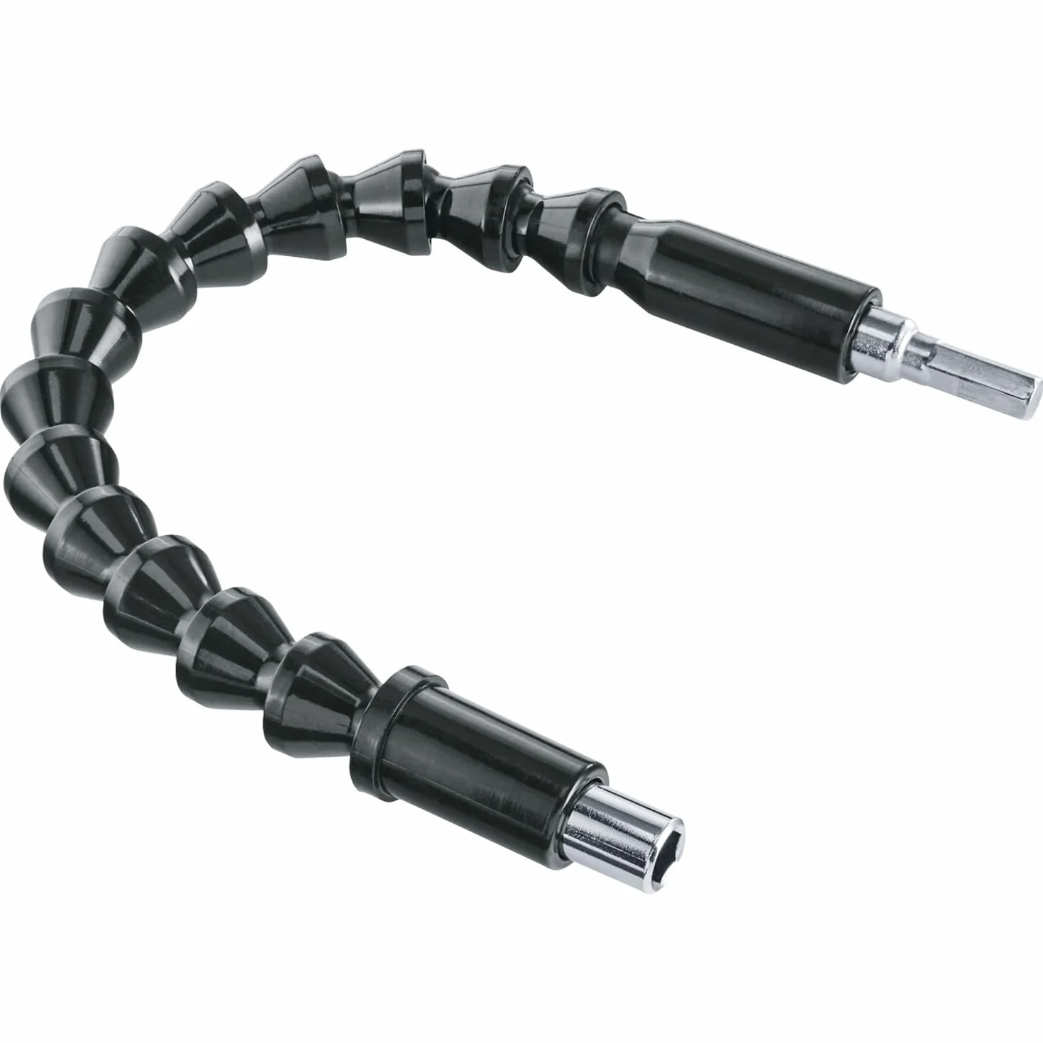Bosch kompaktowa akumulatorowa wkrętarka IXO zestaw Flexi (elastyczne wkręcanie, 7. gen., 3,6 V / 2,0 Ah, wałek giętki i przewód USB, maks. wygięcie 180°, 10 końcówek wkr.)
