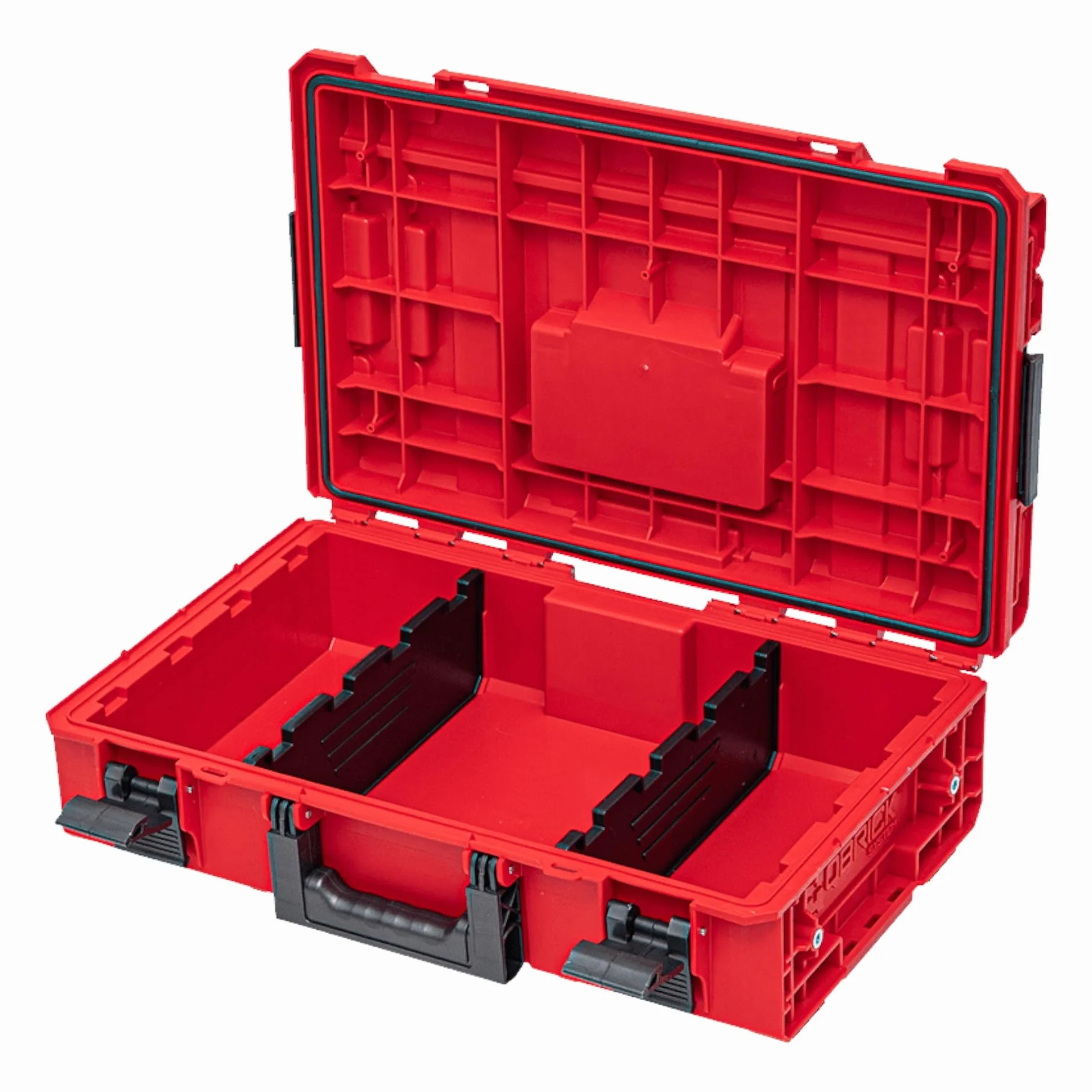 Toolbrothers RHINO ONE 200 2.0 Vario RED ULTRA HD Custom walizka narzędziowa organizer modułowy 585 x 385 x 190 mm 15,4 l można układać w stos IP66