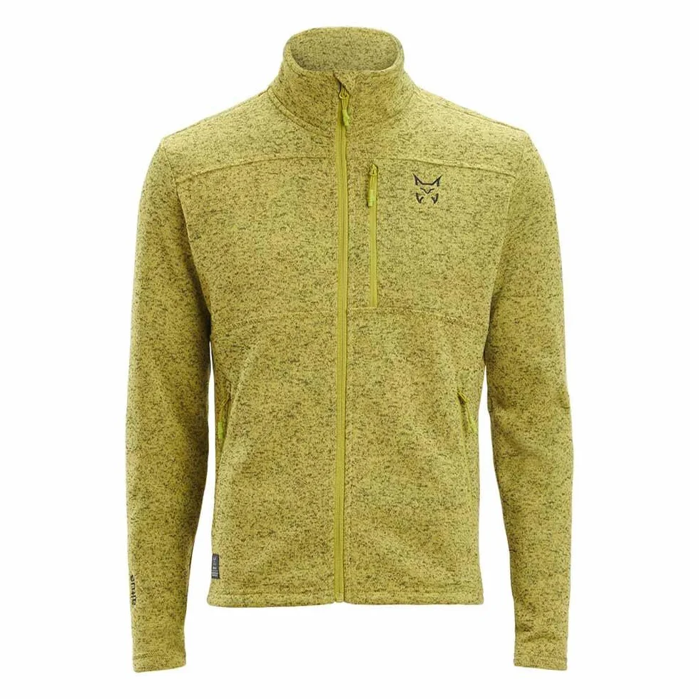 Chaqueta de Punto muy cálida, Ligera y Confortable. C: Golden Lima T: L