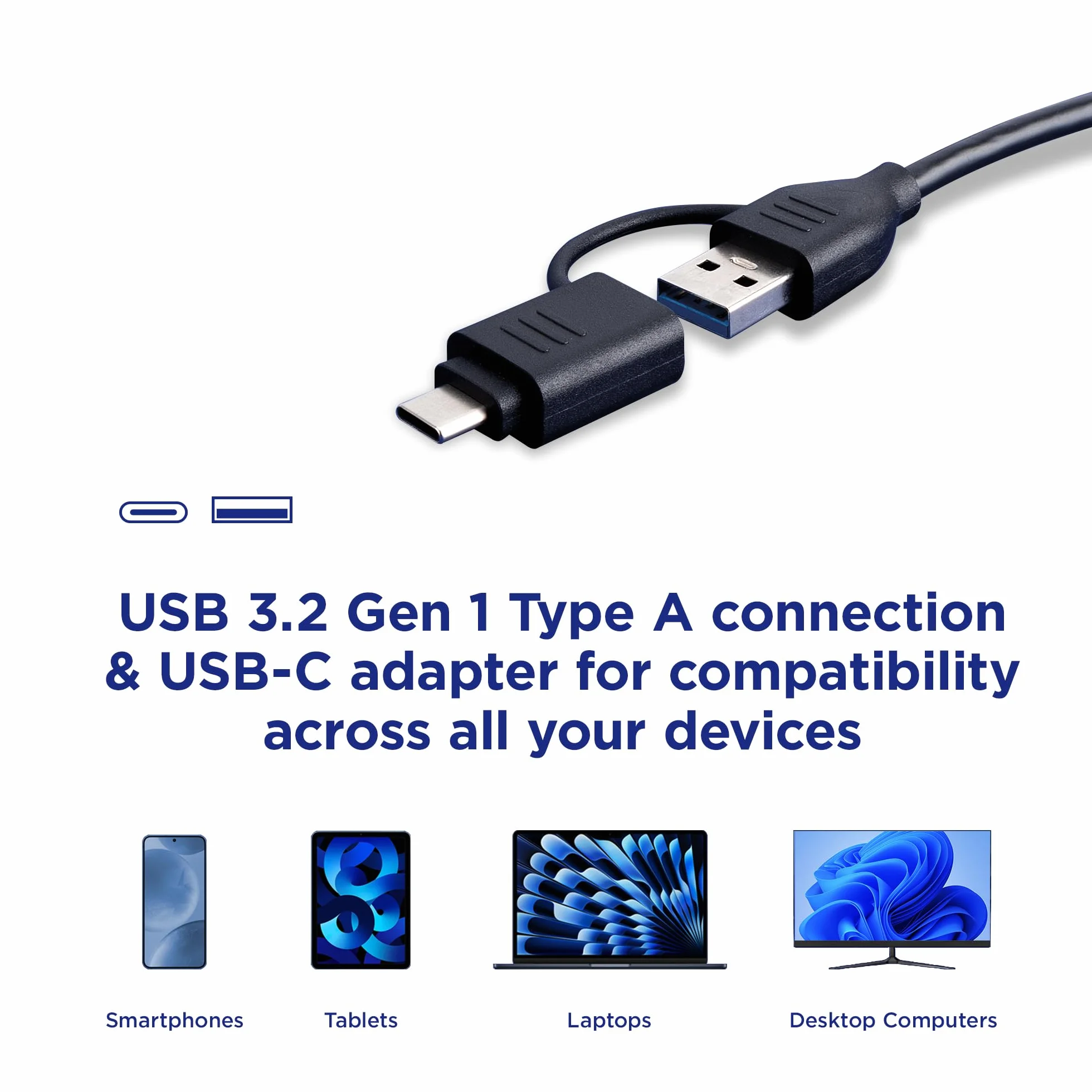 Integral Czytnik Kart Pamięci 4 w 1 USB 3.0 USB C do microSD SD Compact Flash MS Duo Pro