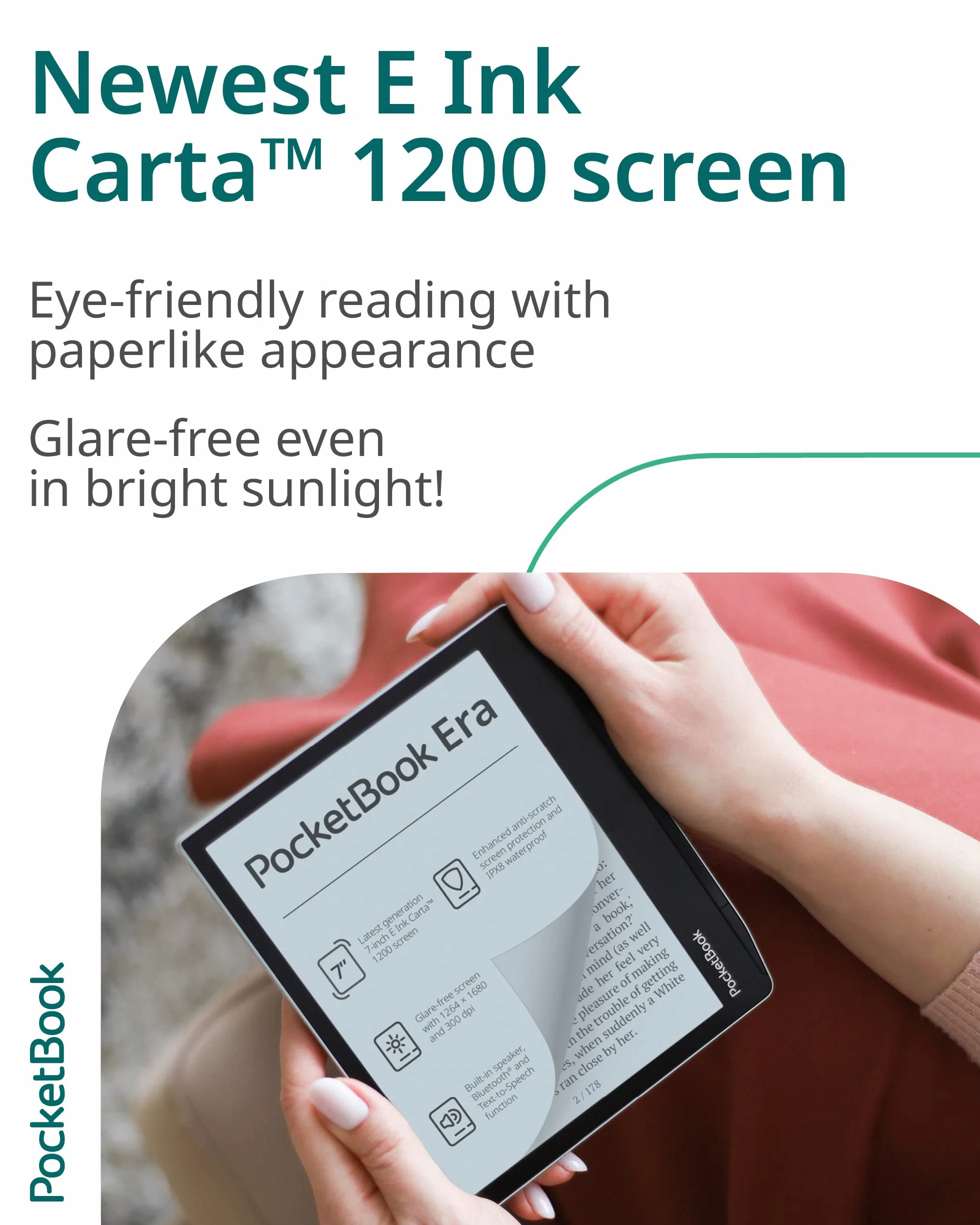 Pocketbook Era PB700-L-64-WW Czytnik E-Booków 64 GB Czarny