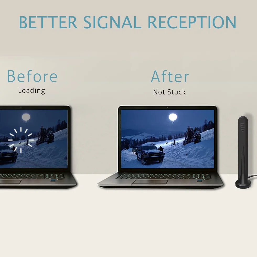 Antena Zewnętrzna 5G LTE 4G 15DBI dookólna 600-6000 MHz SMA TS9 magnetyczna